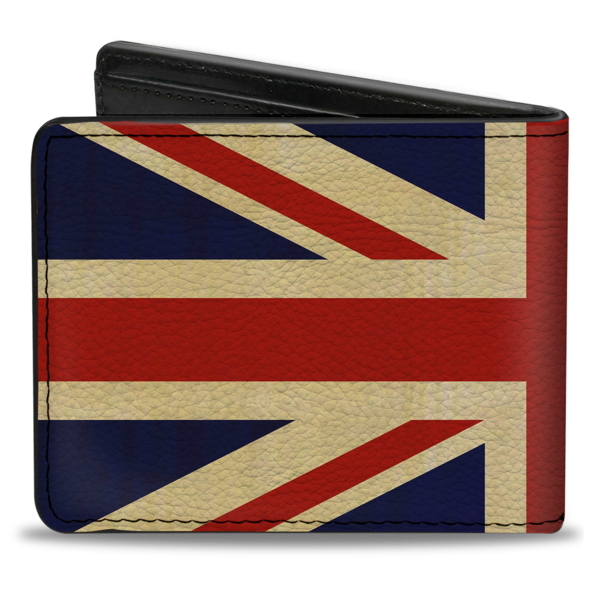 Bi-Fold Wallet - Vintage United Kingdom Flags Bi-Fold Wallets Buckle-Down