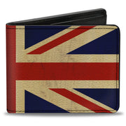 Bi-Fold Wallet - Vintage United Kingdom Flags Bi-Fold Wallets Buckle-Down