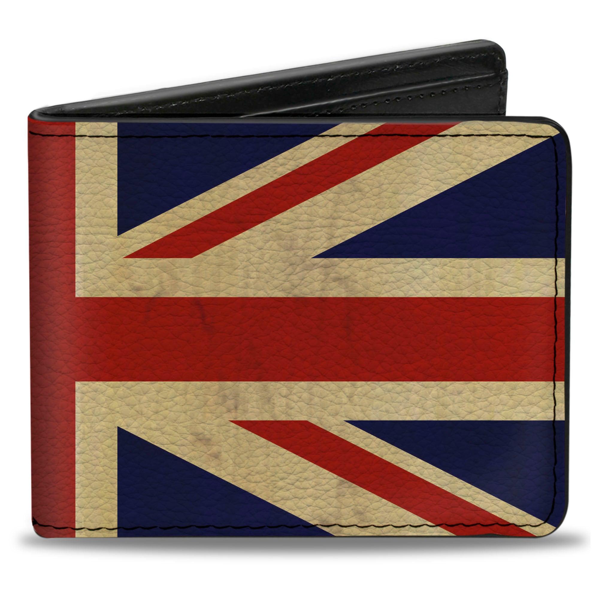 Bi-Fold Wallet - Vintage United Kingdom Flags Bi-Fold Wallets Buckle-Down
