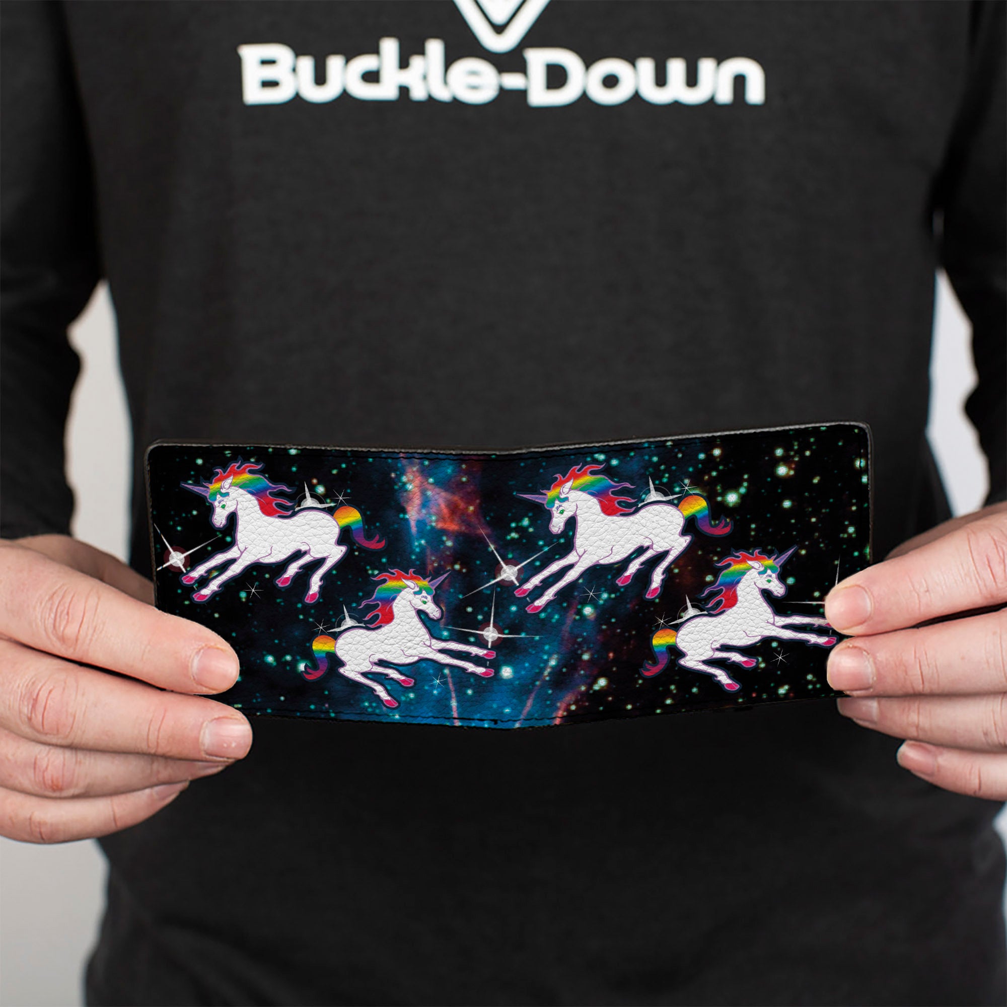 Bi-Fold Wallet - Unicorn Universe Bi-Fold Wallets Buckle-Down
