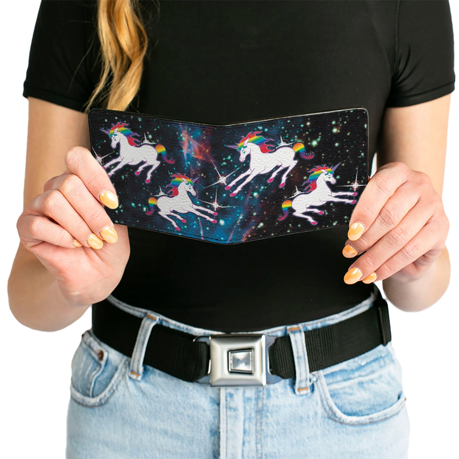 Bi-Fold Wallet - Unicorn Universe Bi-Fold Wallets Buckle-Down