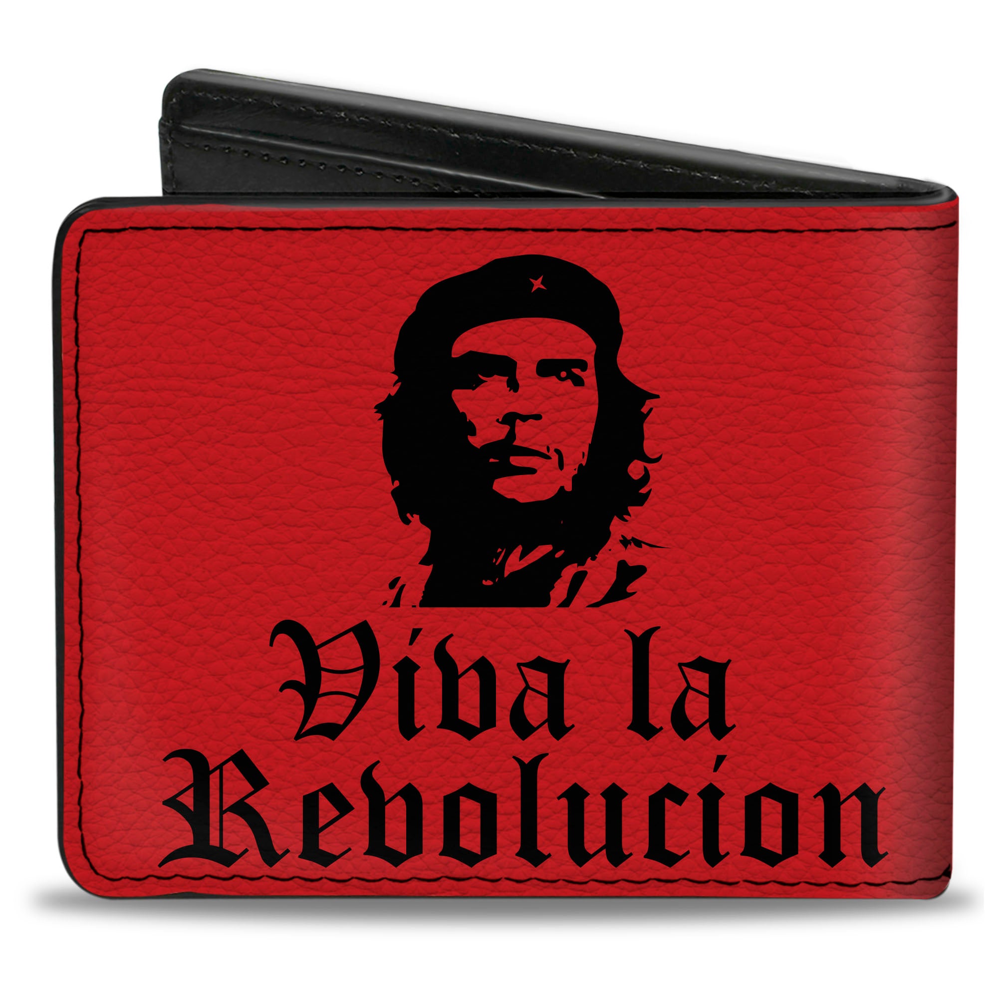 Bi-Fold Wallet - VIVA LA REVOLUCION Che w fmln Red Bi-Fold Wallets Buckle-Down