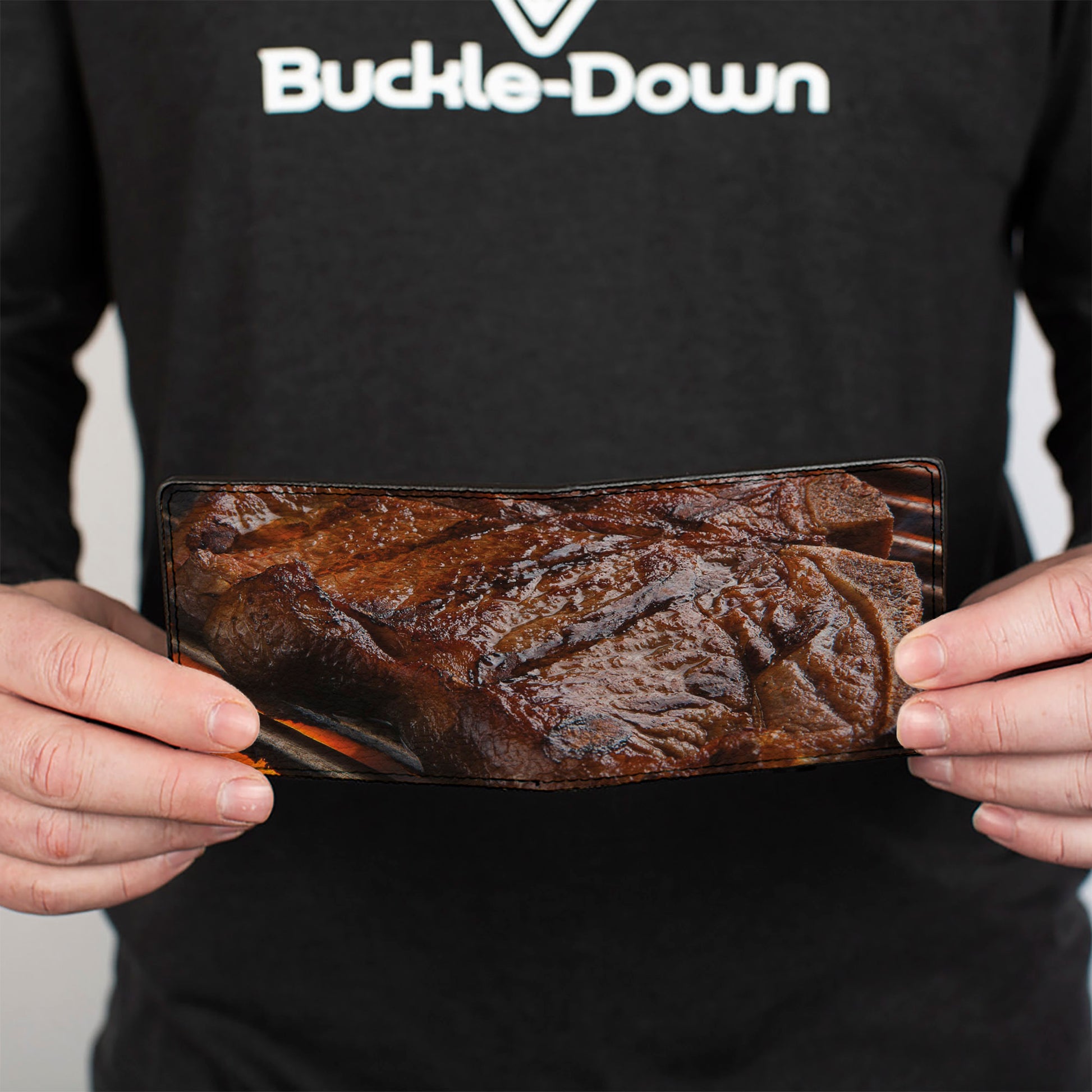 Bi-Fold Wallet - Vivid Grilled Steak Bi-Fold Wallets Buckle-Down