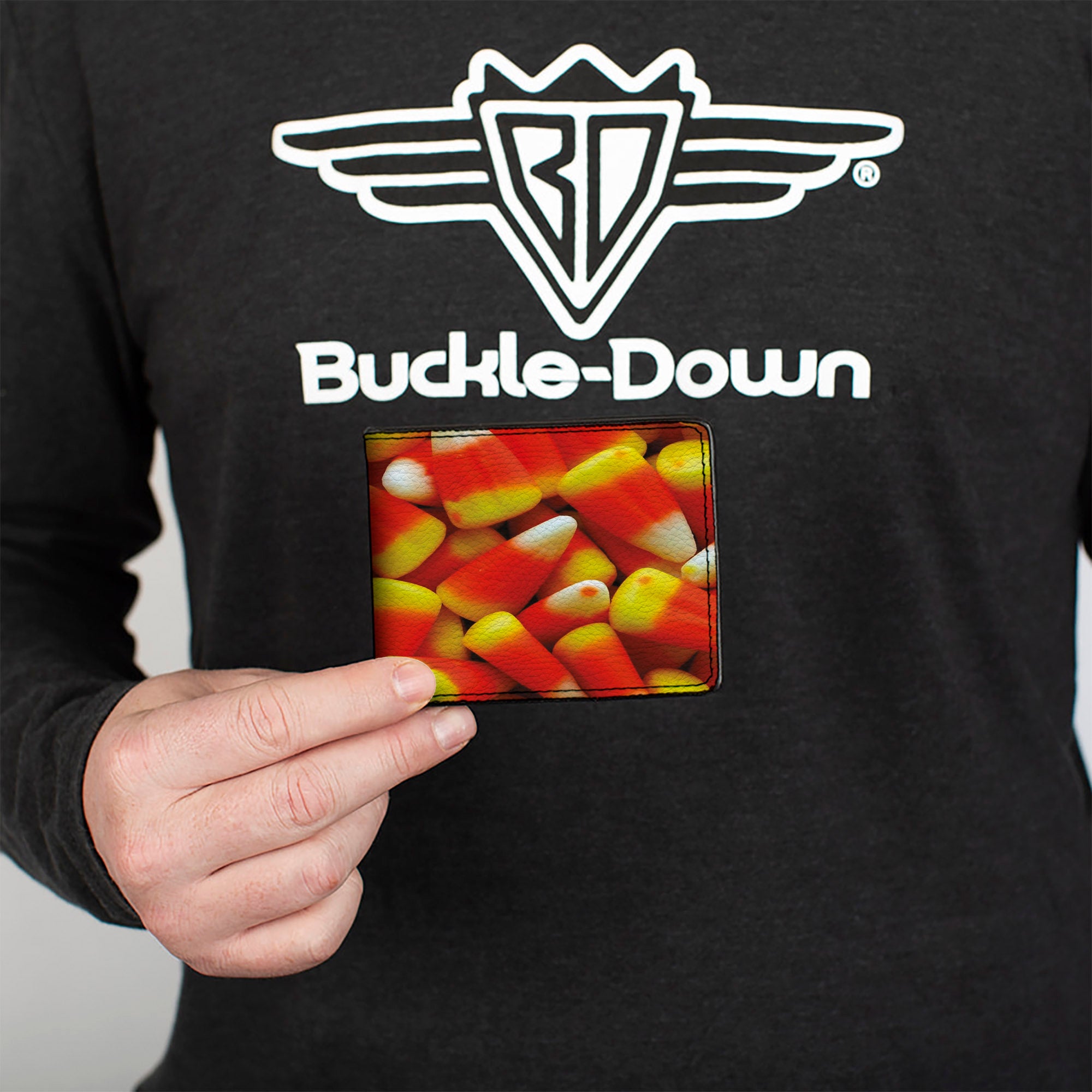 Bi-Fold Wallet - Vivid Candy Corn Stacked Bi-Fold Wallets Buckle-Down