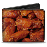 Bi-Fold Wallet - Vivid Hot Wings Stacked Bi-Fold Wallets Buckle-Down
