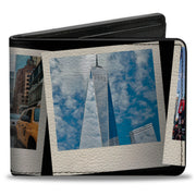 Bi-Fold Wallet - Vivid New York City Snapshots Stacked Bi-Fold Wallets Buckle-Down