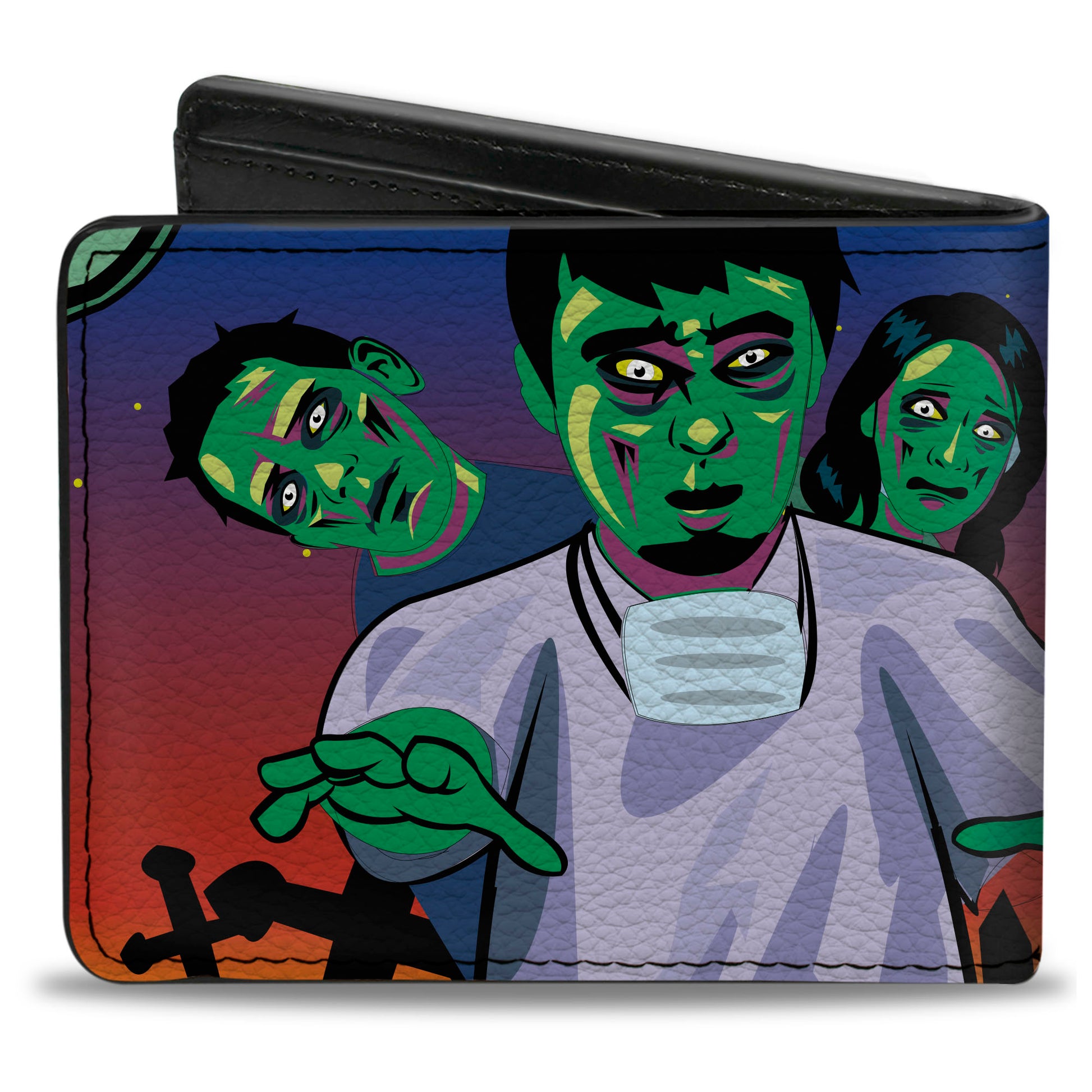 Bi-Fold Wallet - Walking Zombies Bi-Fold Wallets Buckle-Down