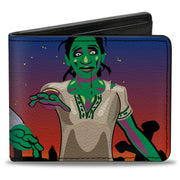 Bi-Fold Wallet - Walking Zombies Bi-Fold Wallets Buckle-Down
