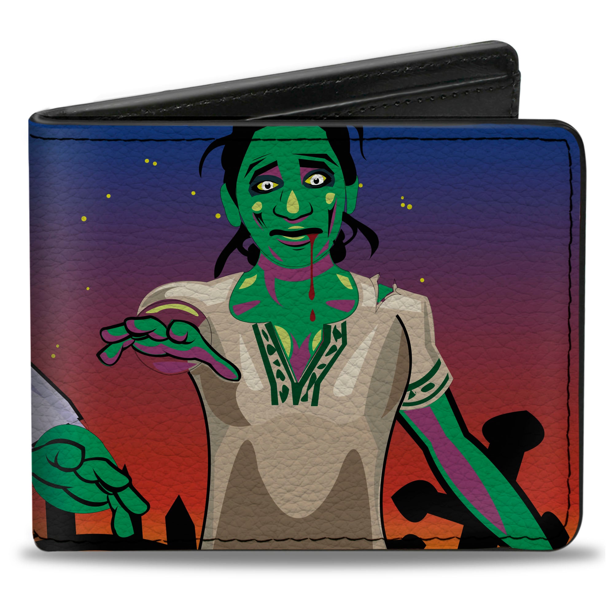 Bi-Fold Wallet - Walking Zombies Bi-Fold Wallets Buckle-Down