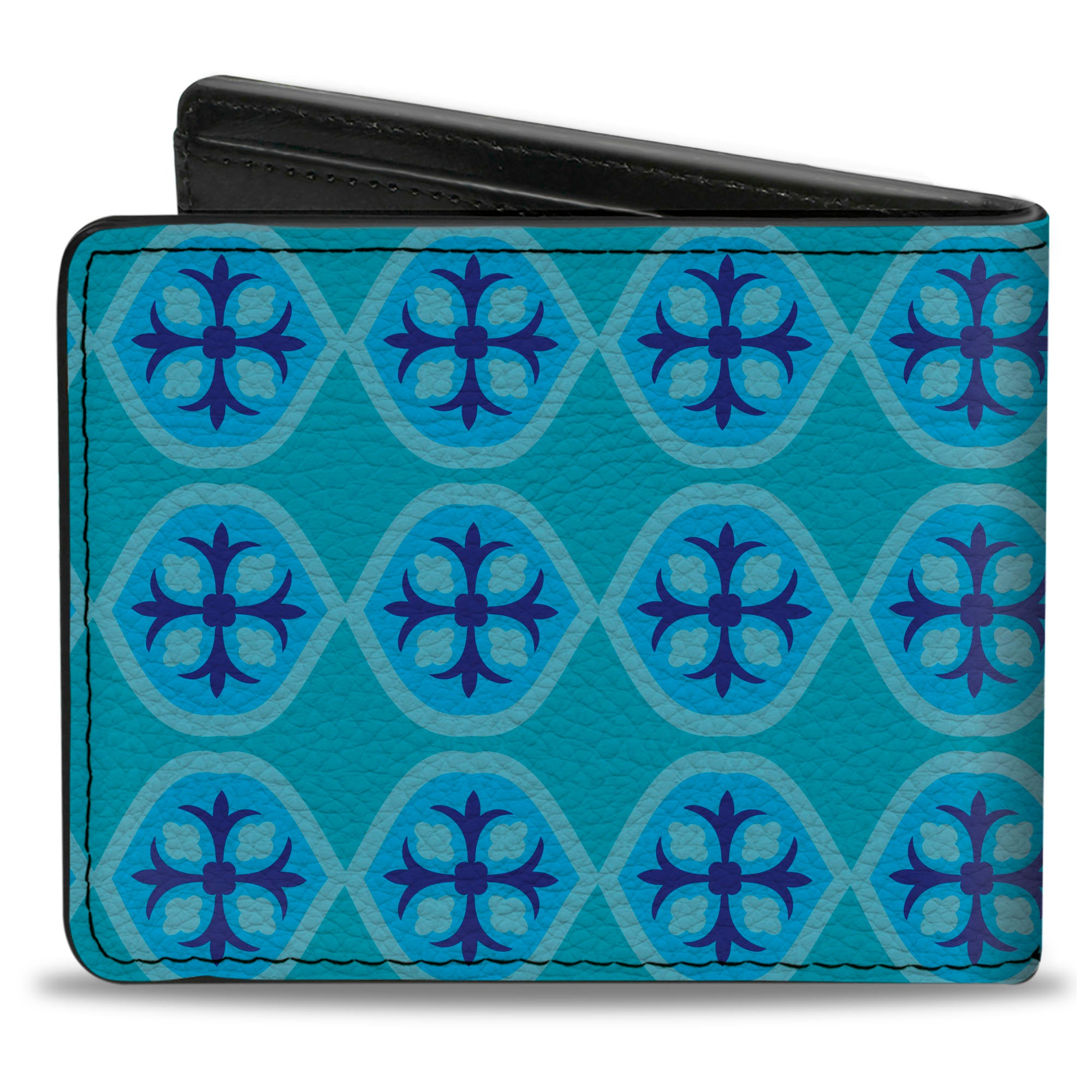 Bi-Fold Wallet - Wallpaper2 Baby Blue Blue Bi-Fold Wallets Buckle-Down