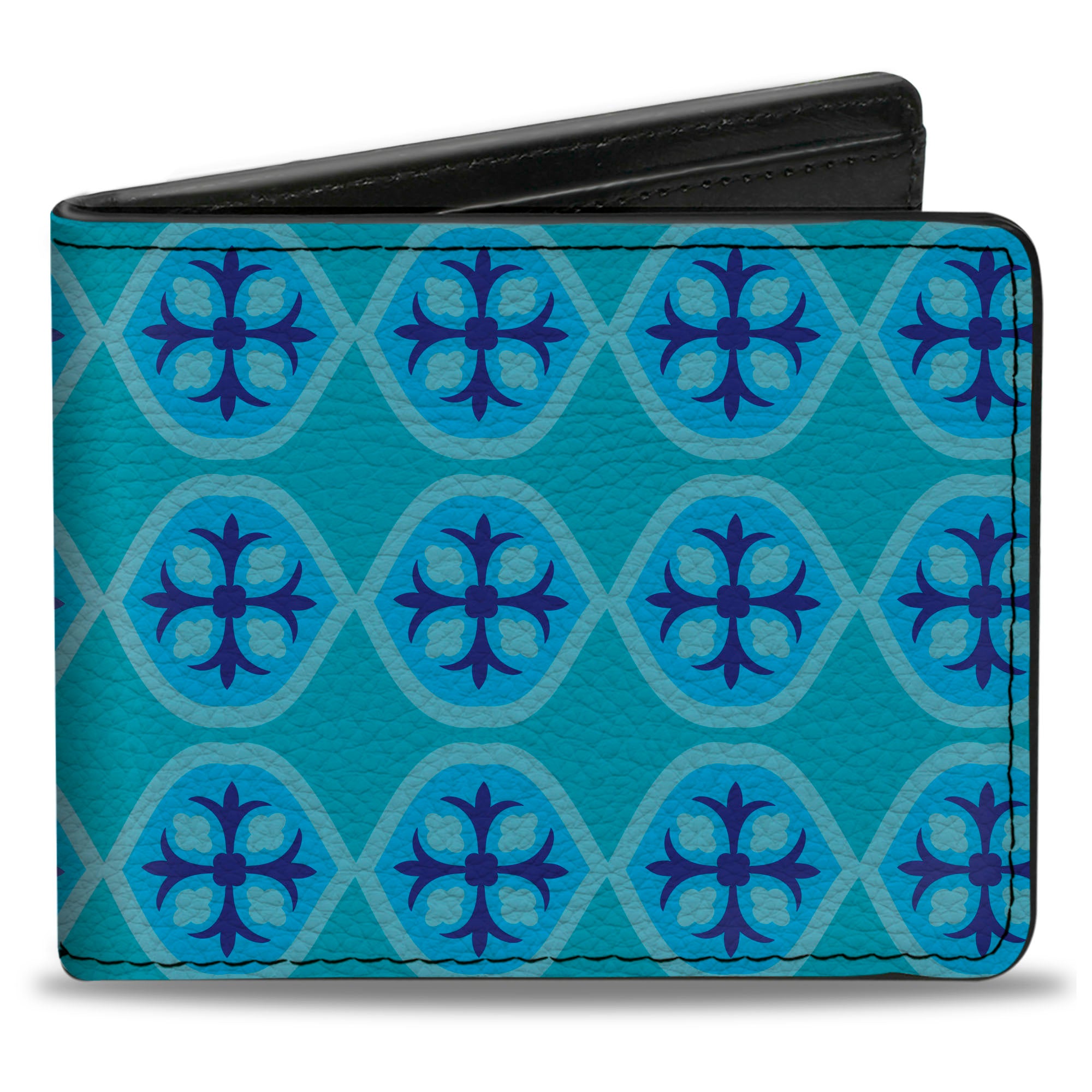 Bi-Fold Wallet - Wallpaper2 Baby Blue Blue Bi-Fold Wallets Buckle-Down
