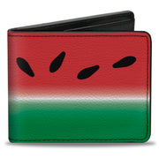 Bi-Fold Wallet - Watermelon Stripe Red Green Black Bi-Fold Wallets Buckle-Down