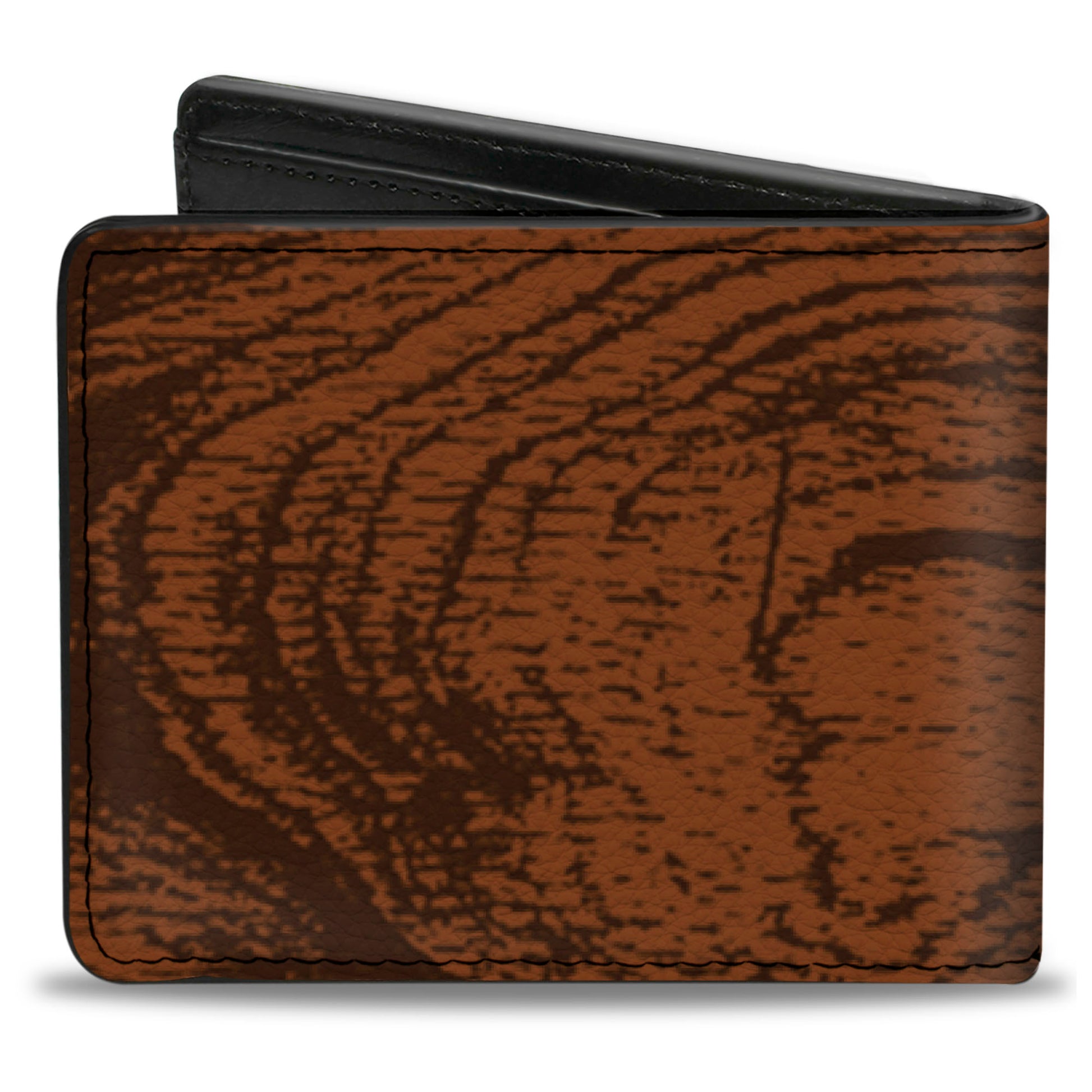 Bi-Fold Wallet - Wood Grain Cherry Wood Bi-Fold Wallets Buckle-Down