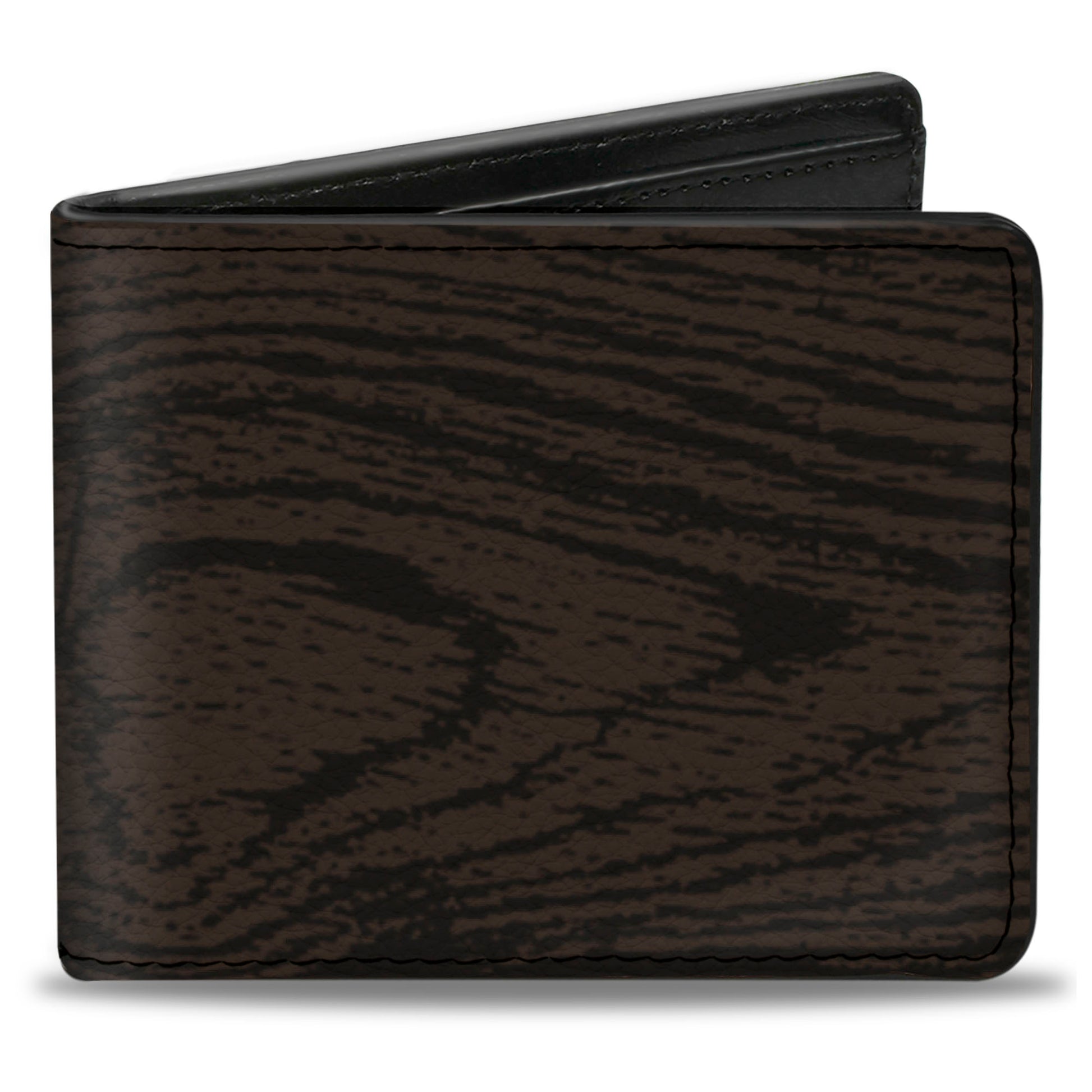 Bi-Fold Wallet - Wood Grain Walnut Bi-Fold Wallets Buckle-Down