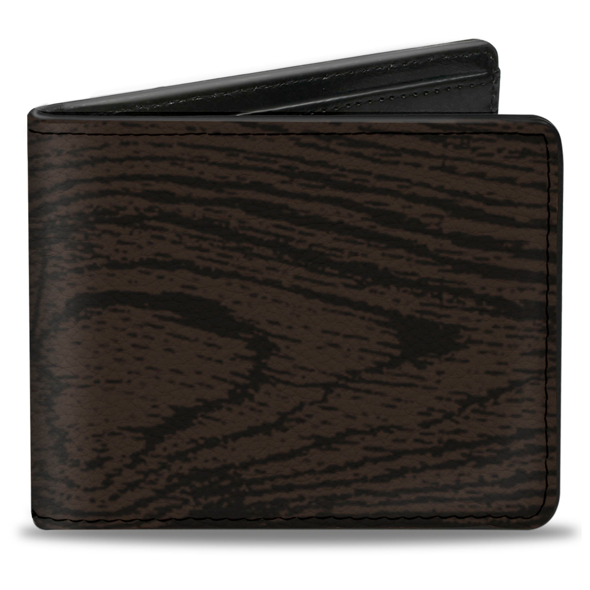 Bi-Fold Wallet - Wood Grain Walnut Bi-Fold Wallets Buckle-Down