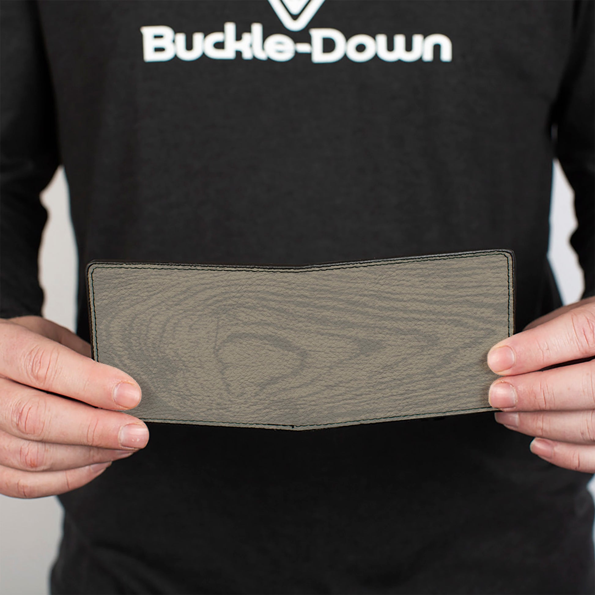 Bi-Fold Wallet - Wood Grain White Oak Bi-Fold Wallets Buckle-Down