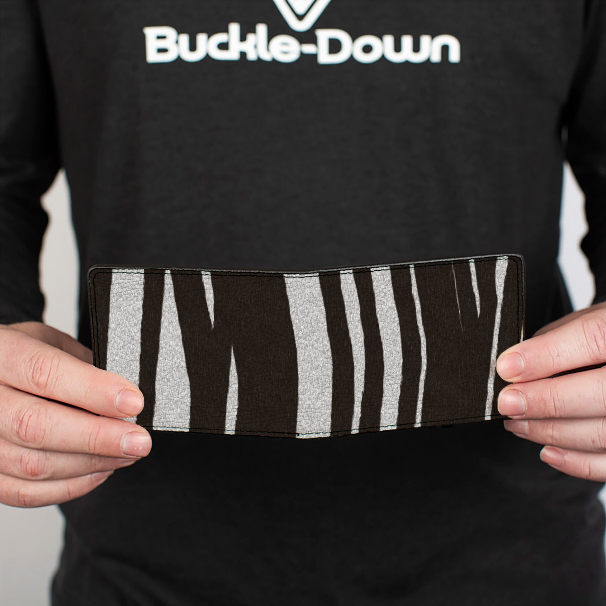 Bi-Fold Wallet - Zebra Bi-Fold Wallets Buckle-Down