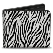 Bi-Fold Wallet - Zebra 2 White Bi-Fold Wallets Buckle-Down