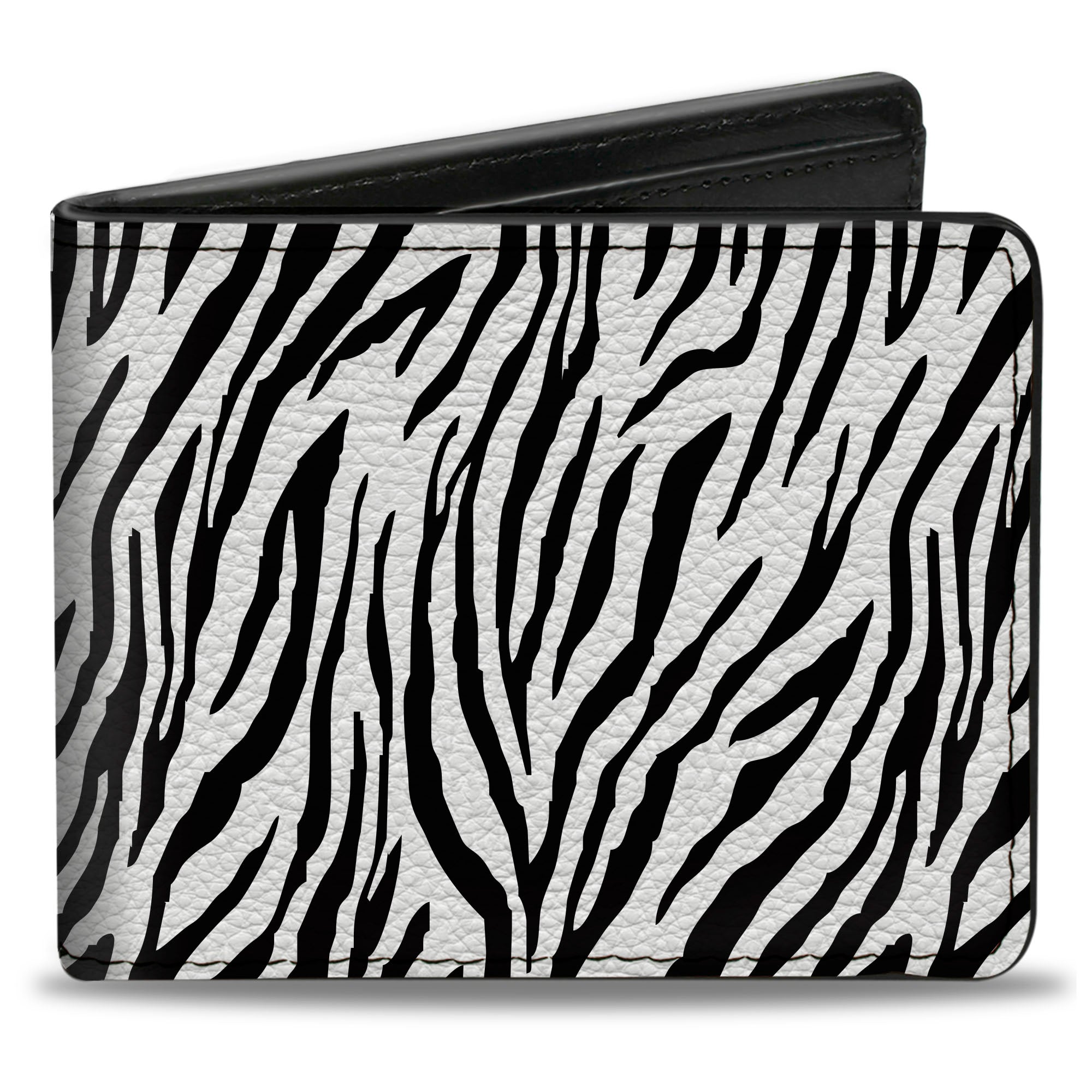 Bi-Fold Wallet - Zebra 2 White Bi-Fold Wallets Buckle-Down