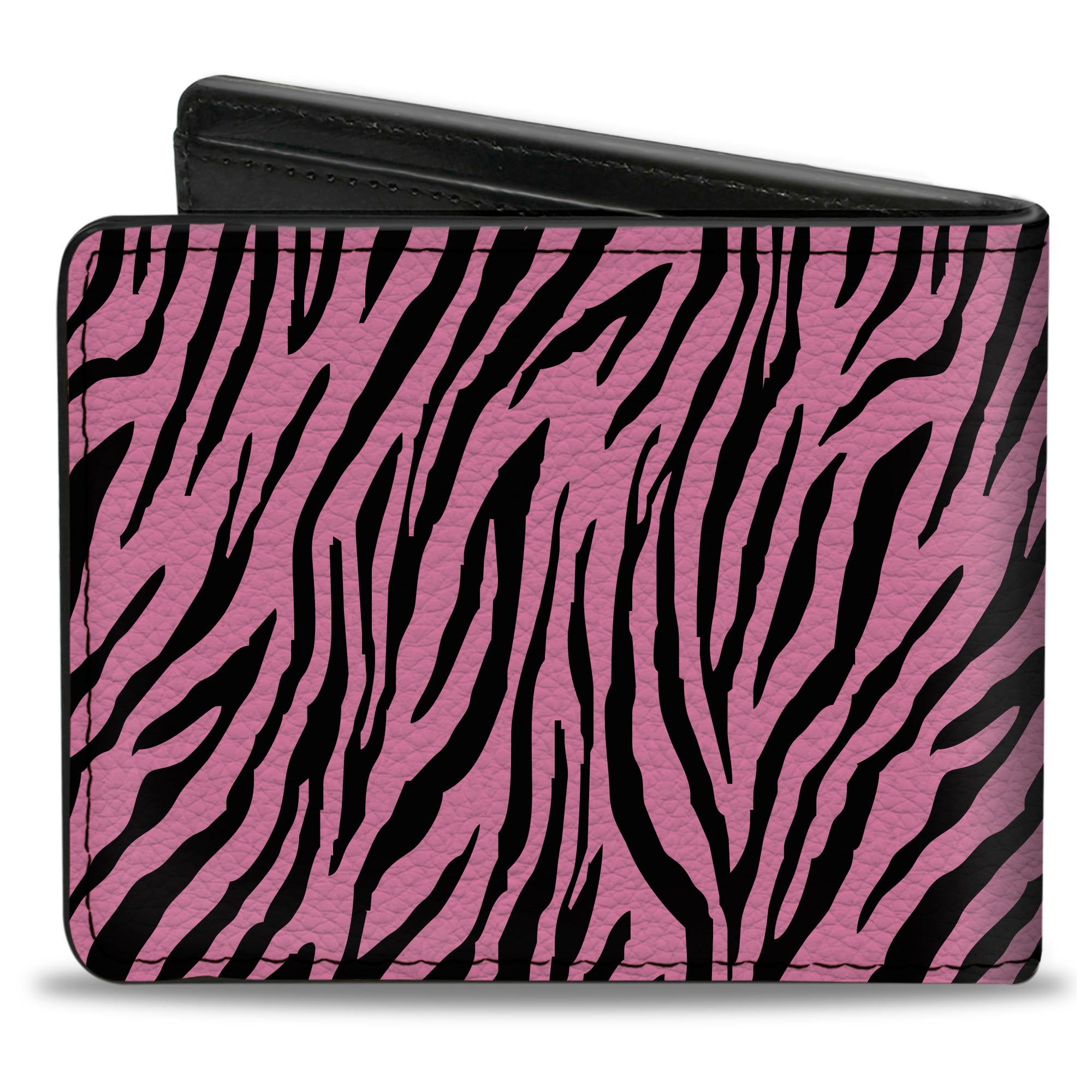 Bi-Fold Wallet - Zebra 2 Baby Pink Bi-Fold Wallets Buckle-Down