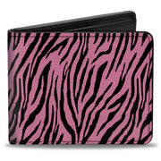 Bi-Fold Wallet - Zebra 2 Baby Pink Bi-Fold Wallets Buckle-Down
