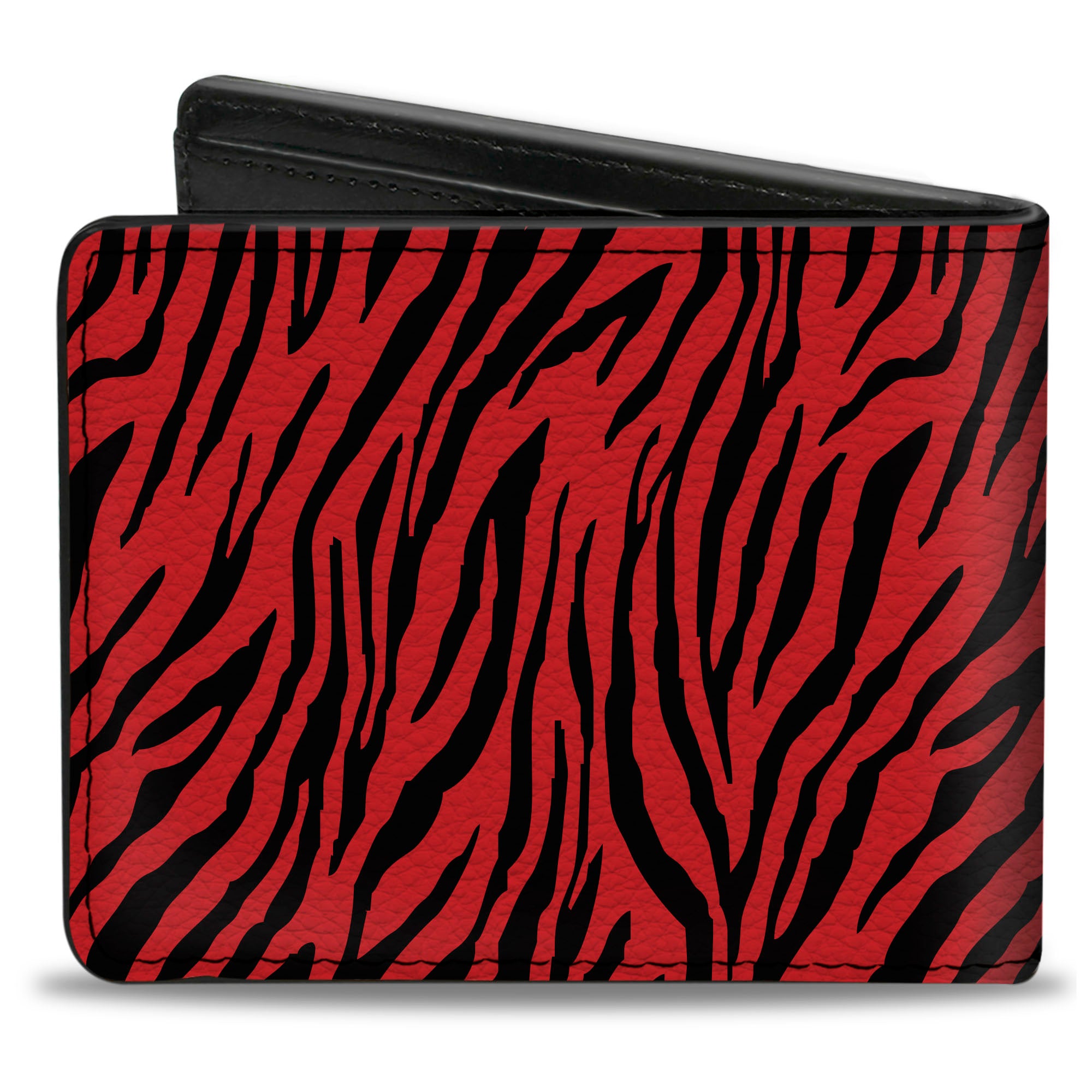Bi-Fold Wallet - Zebra 2 Red Bi-Fold Wallets Buckle-Down