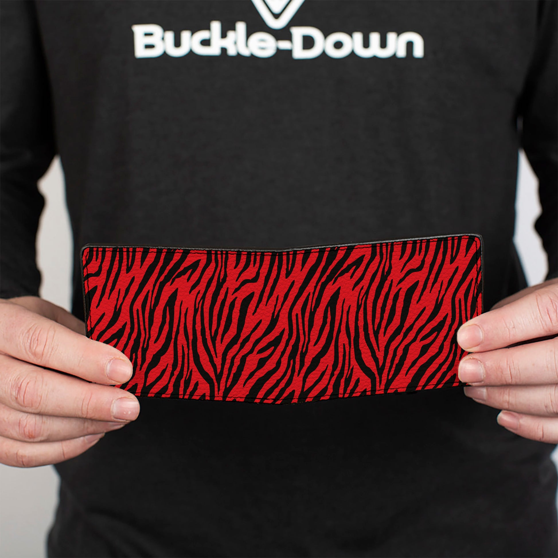 Bi-Fold Wallet - Zebra 2 Red Bi-Fold Wallets Buckle-Down