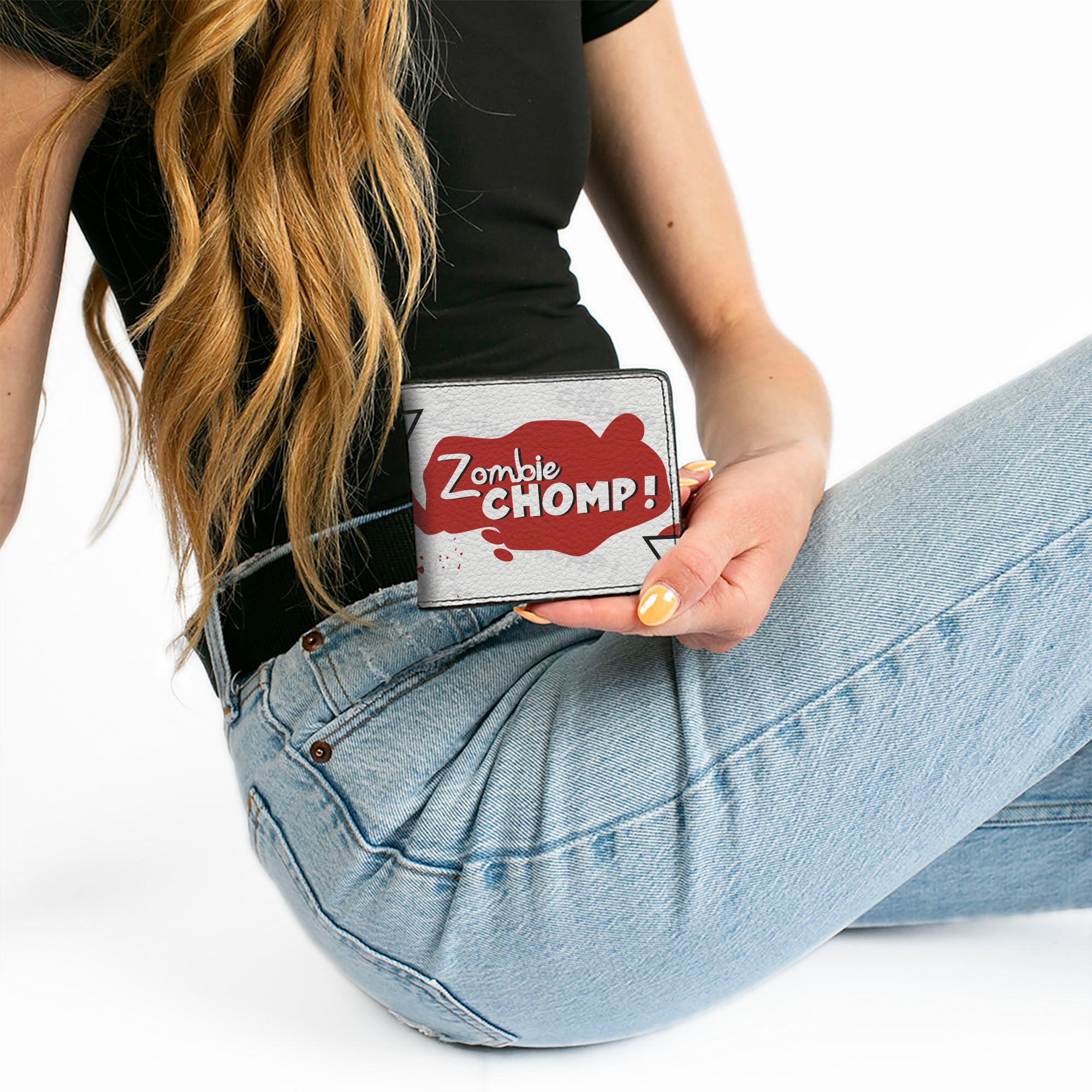 Bi-Fold Wallet - Zombie CHOMP! Bi-Fold Wallets Buckle-Down