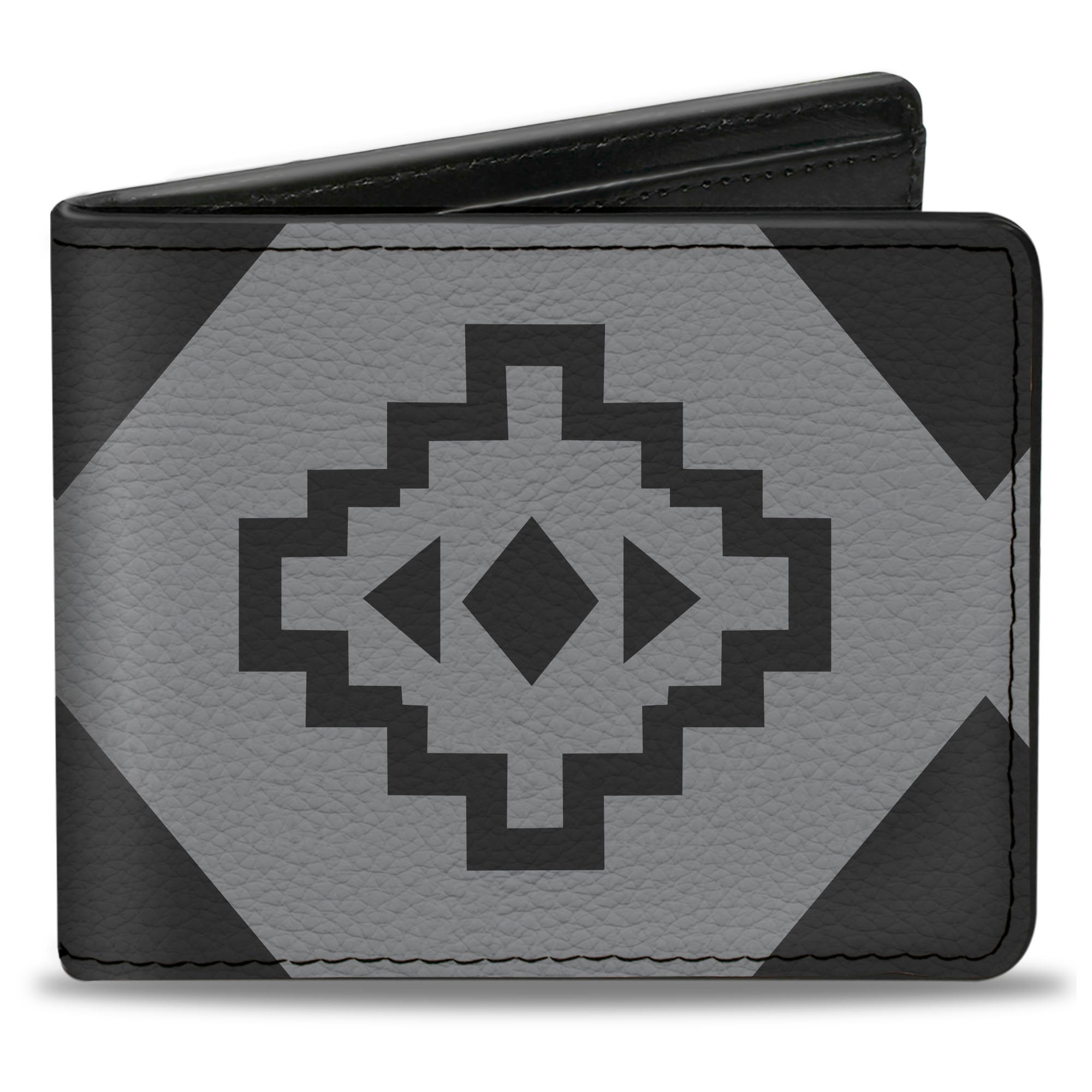 Bi-Fold Wallet - Aztec21 Tonal Grays Bi-Fold Wallets Buckle-Down