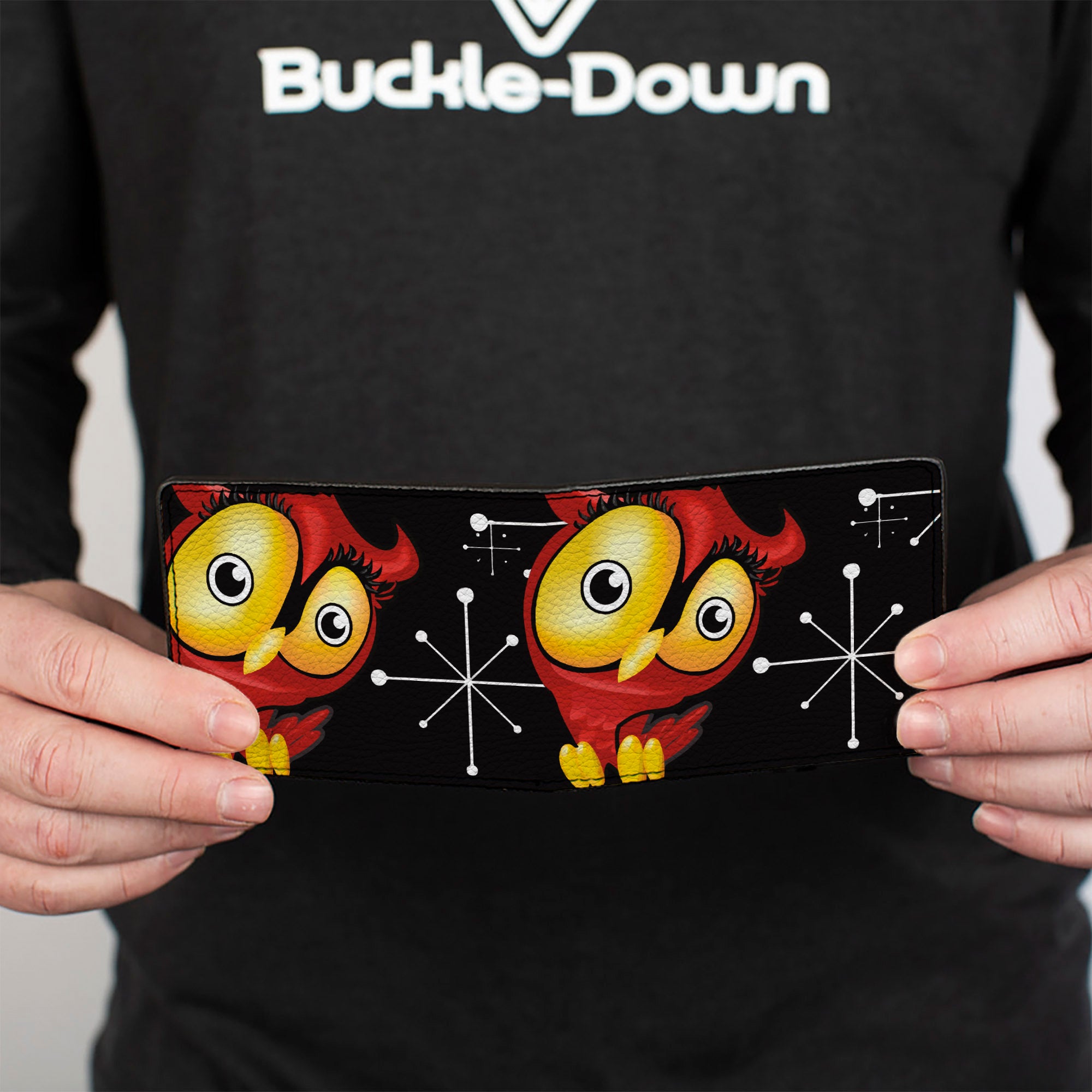 Bi-Fold Wallet - Big Eye Owl Bi-Fold Wallets Buckle-Down