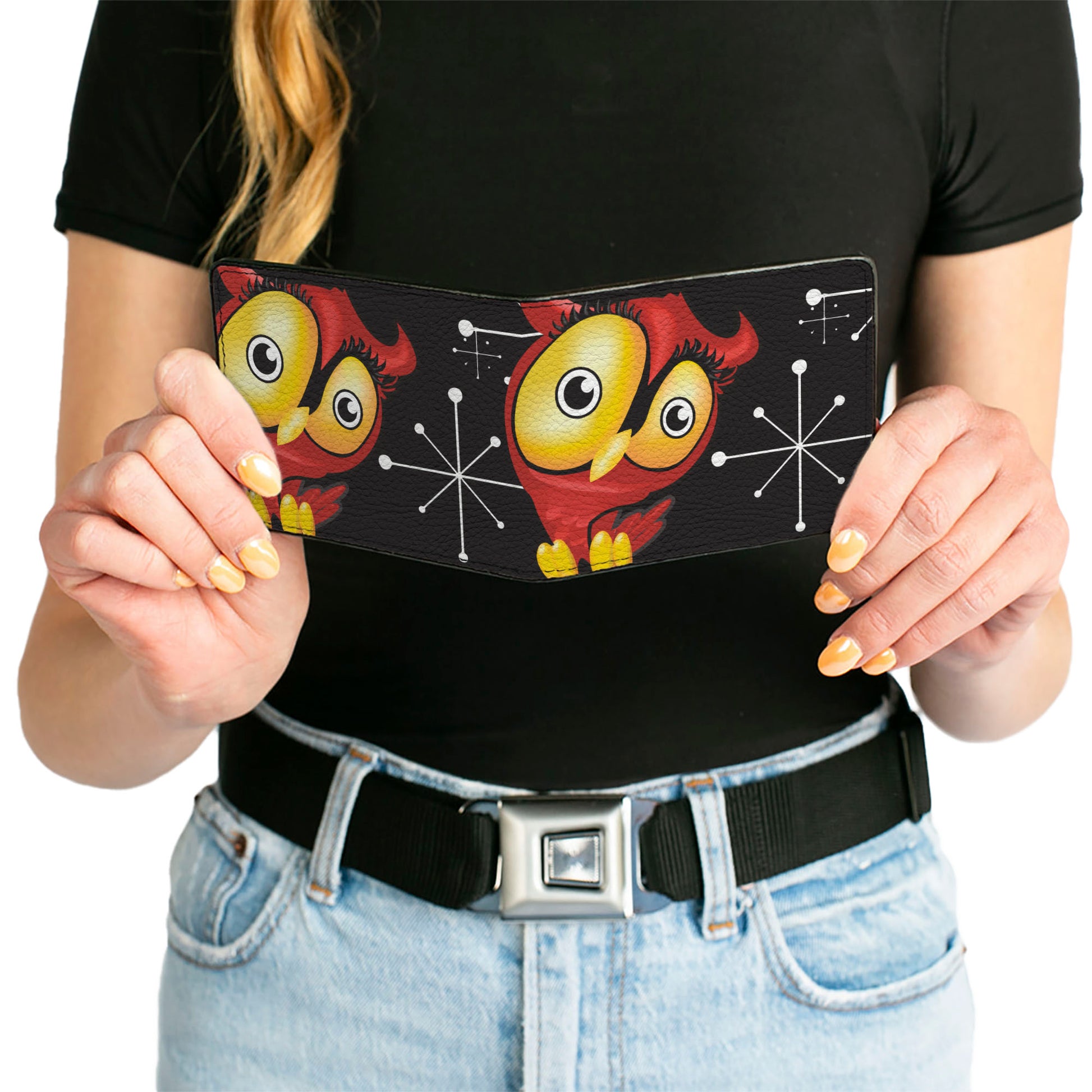 Bi-Fold Wallet - Big Eye Owl Bi-Fold Wallets Buckle-Down