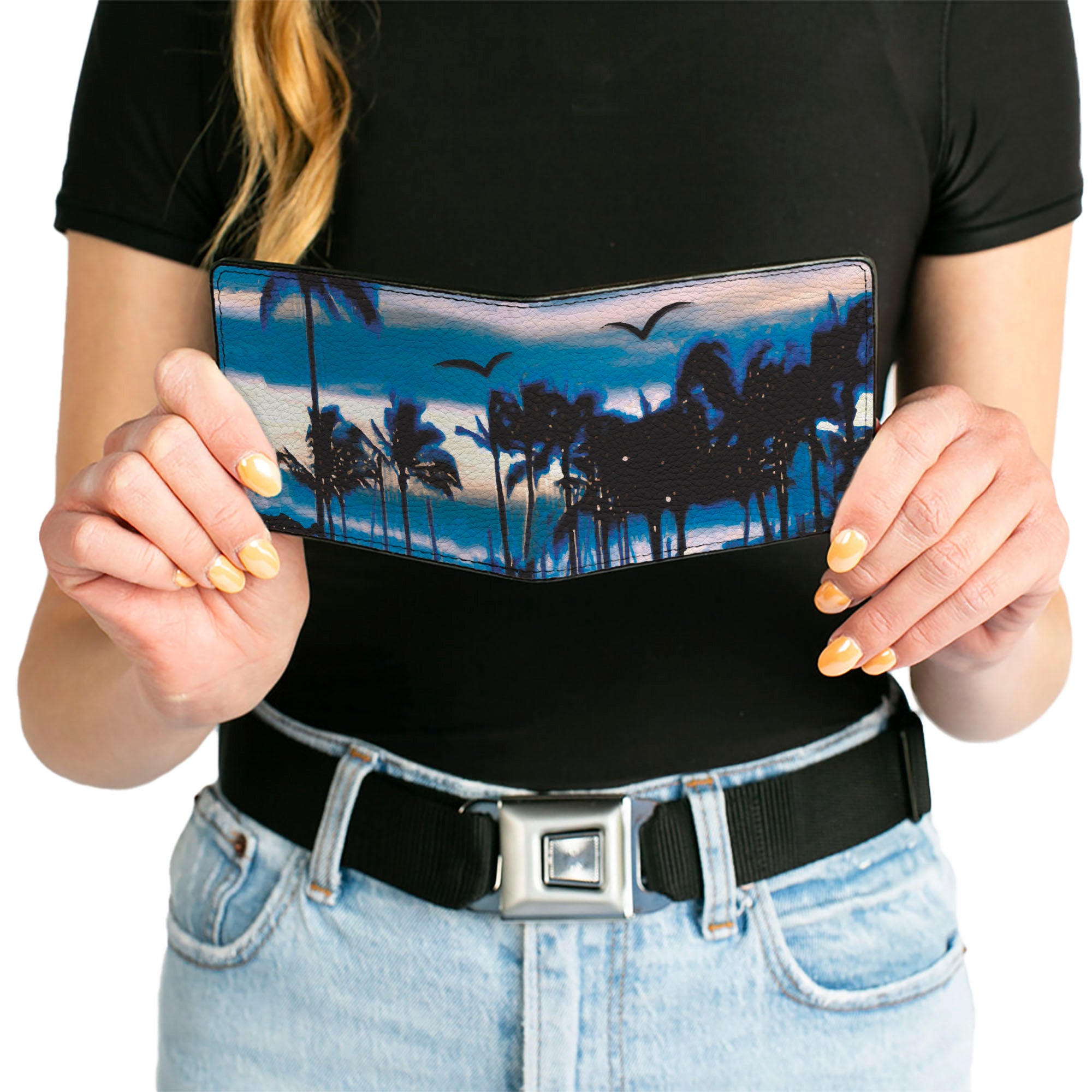 Bi-Fold Wallet - Blue Sunset Bi-Fold Wallets Buckle-Down