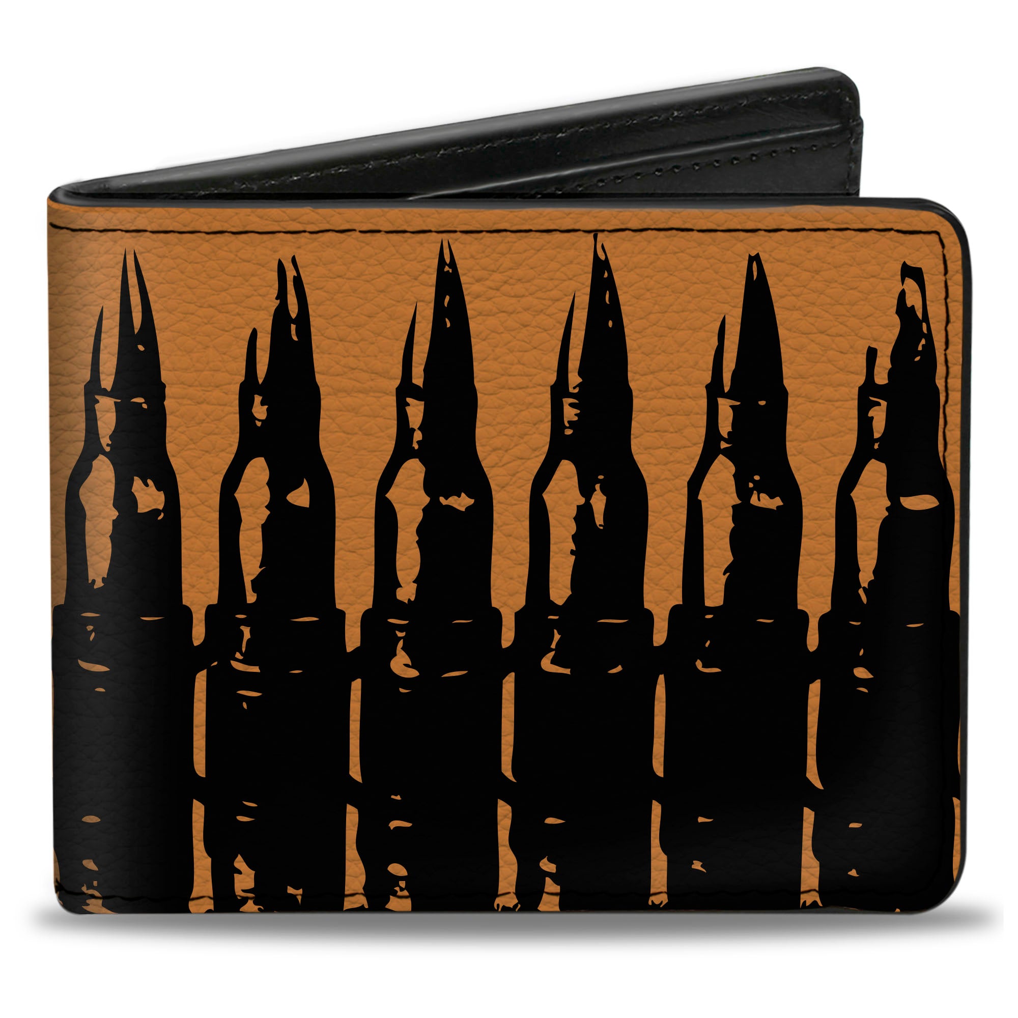 Bi-Fold Wallet - Bullets2 Orange Black Bi-Fold Wallets Buckle-Down