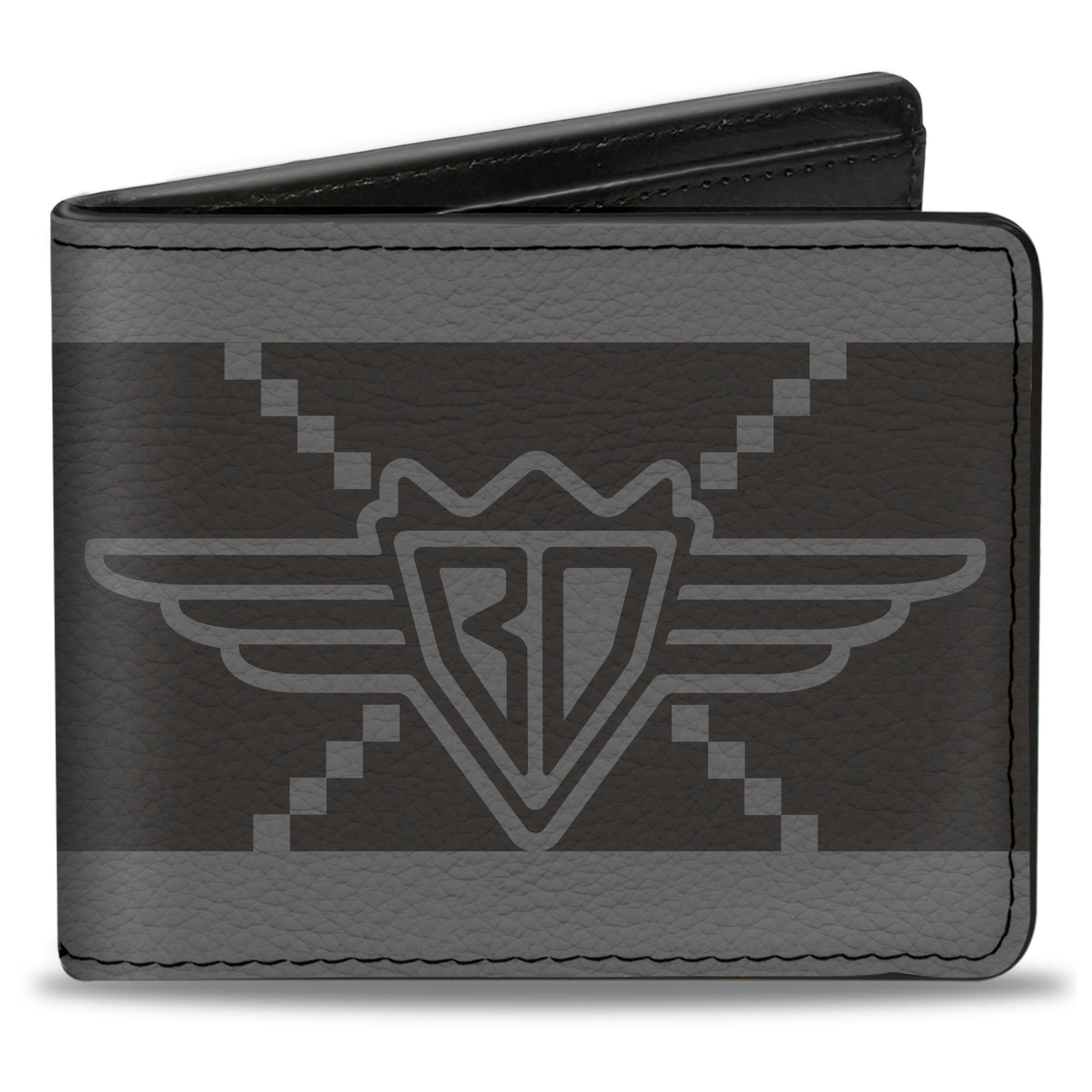 Bi-Fold Wallet - Buckle-Down BD Monogram2 Grays Bi-Fold Wallets Buckle-Down