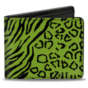 Bi-Fold Wallet - Cheebra Green Black Bi-Fold Wallets Buckle-Down