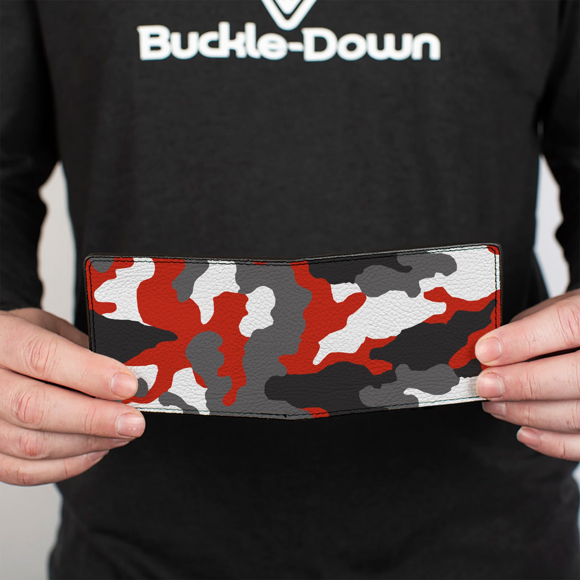 Bi-Fold Wallet - Camo Orange Bi-Fold Wallets Buckle-Down