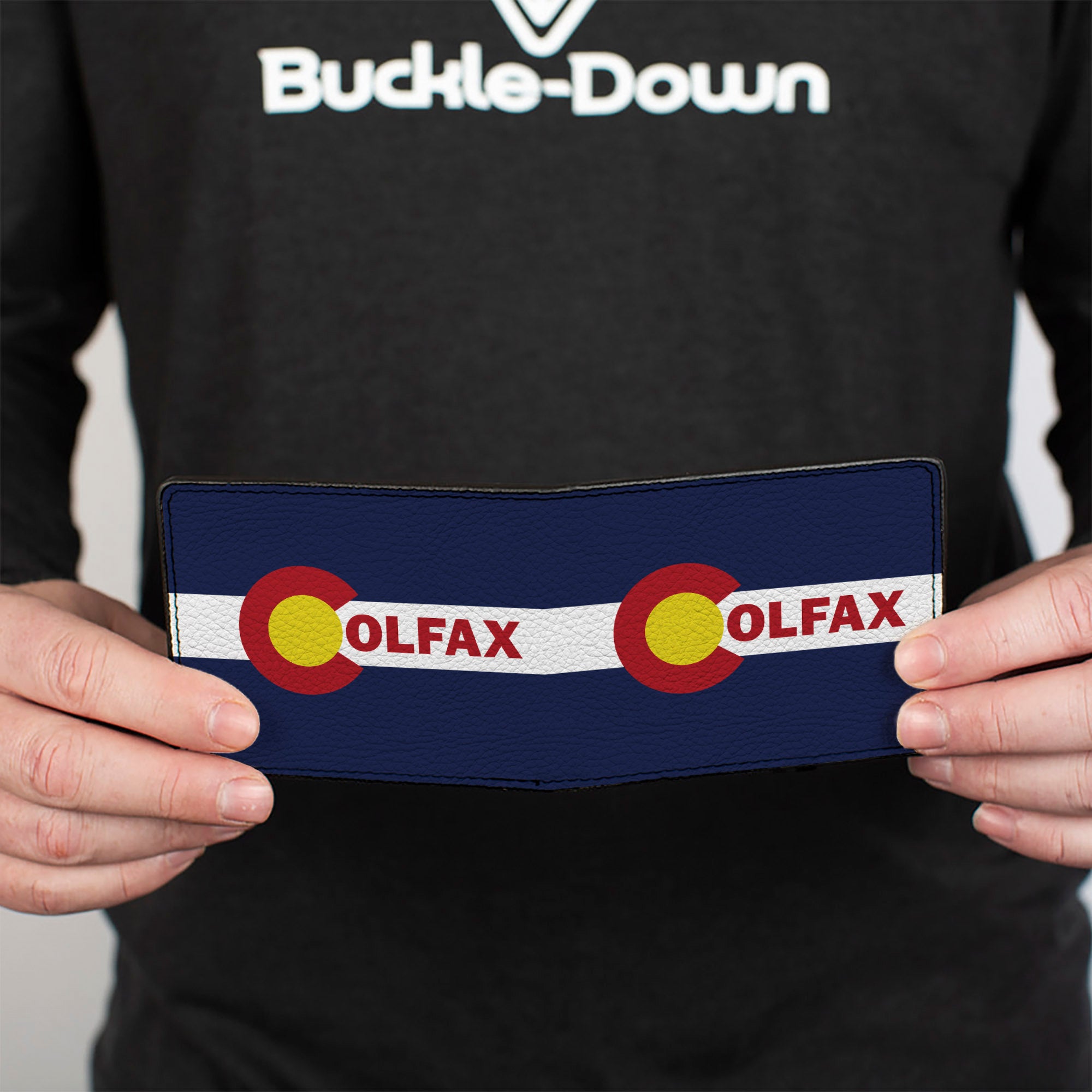 Bi-Fold Wallet - Colfax Colorado Flag Bi-Fold Wallets Buckle-Down
