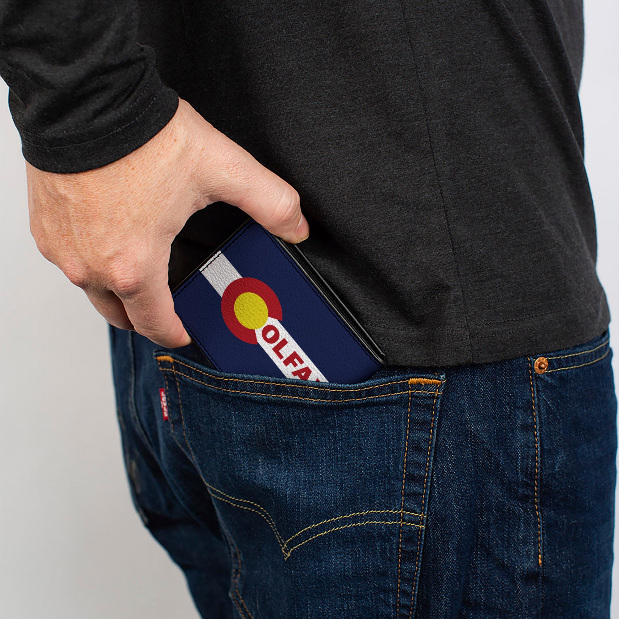 Bi-Fold Wallet - Colfax Colorado Flag Bi-Fold Wallets Buckle-Down