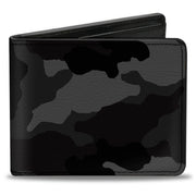 Bi-Fold Wallet - Camo Charcoal Bi-Fold Wallets Buckle-Down