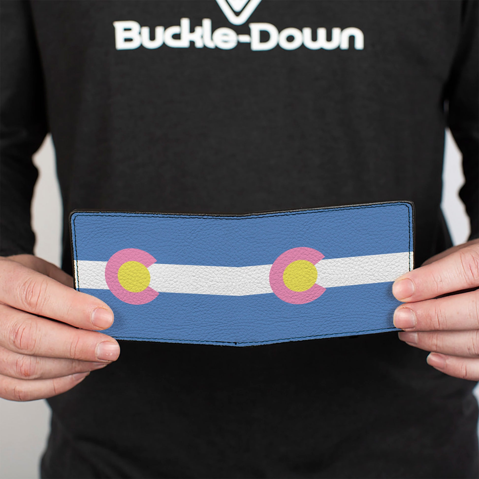 Bi-Fold Wallet - Colorado Flags Pastel Bi-Fold Wallets Buckle-Down