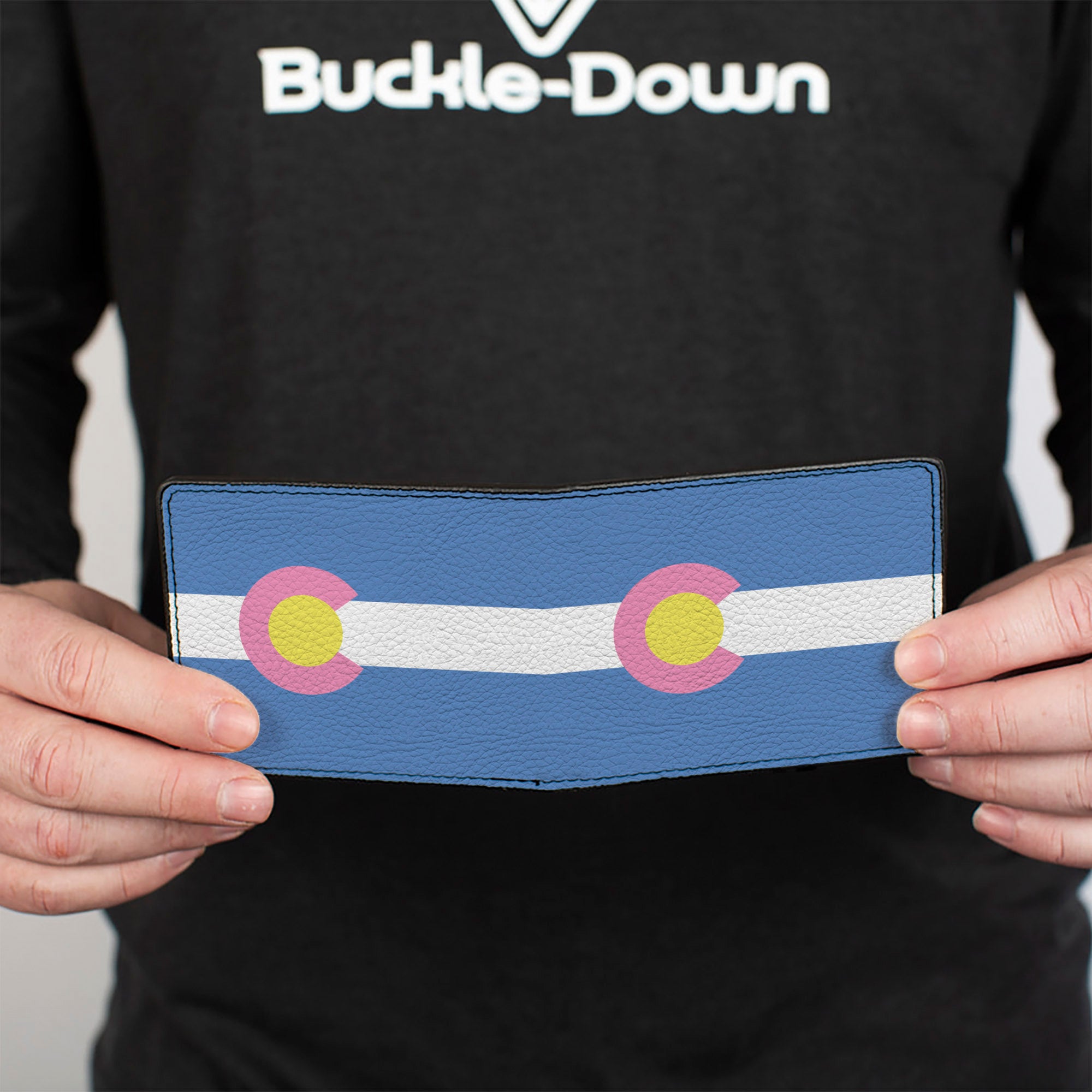 Bi-Fold Wallet - Colorado Flags Pastel Bi-Fold Wallets Buckle-Down