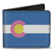 Bi-Fold Wallet - Colorado Flags Pastel Bi-Fold Wallets Buckle-Down
