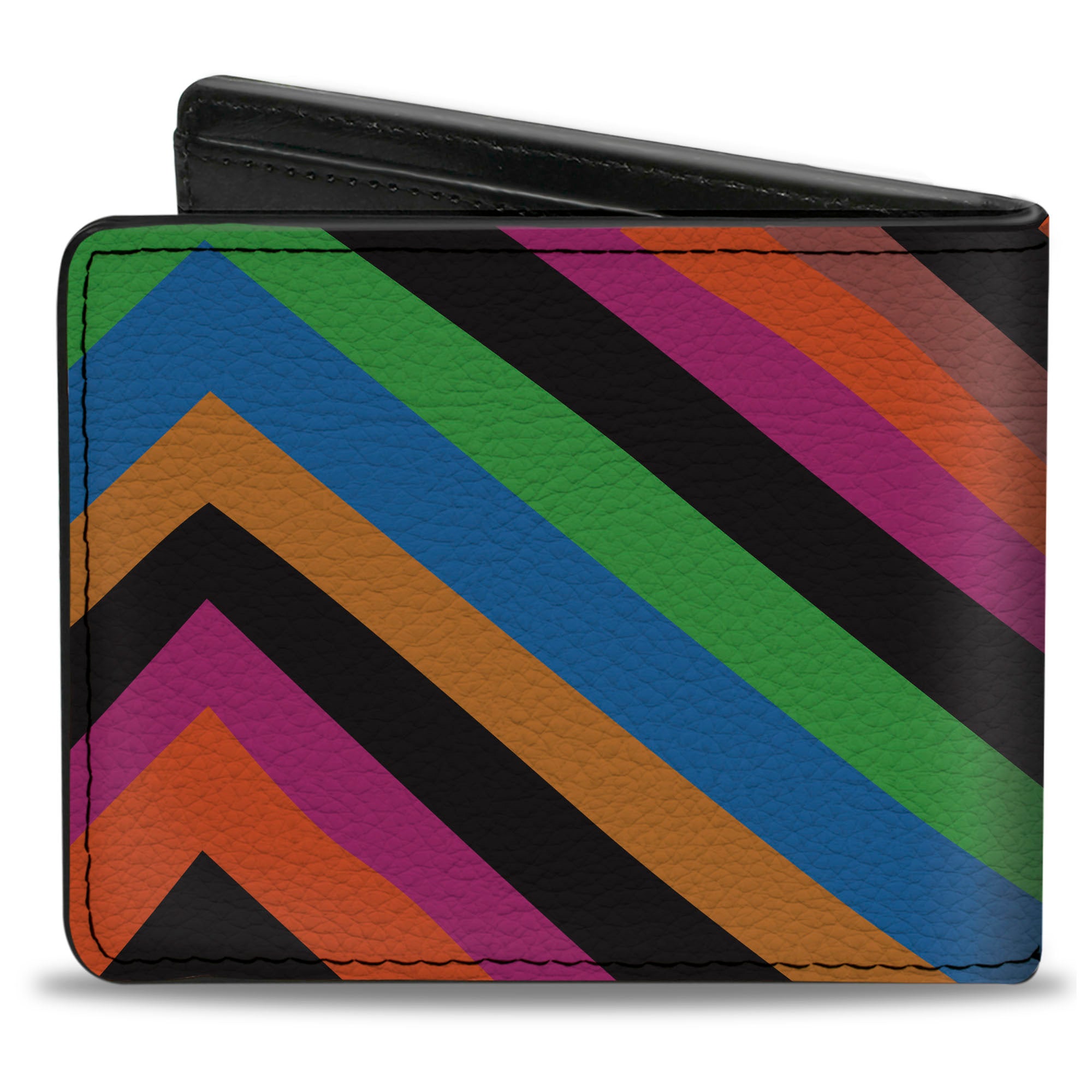 Bi-Fold Wallet - Diamond Freehand Multi Color Bi-Fold Wallets Buckle-Down