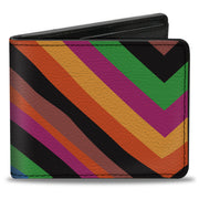Bi-Fold Wallet - Diamond Freehand Multi Color Bi-Fold Wallets Buckle-Down
