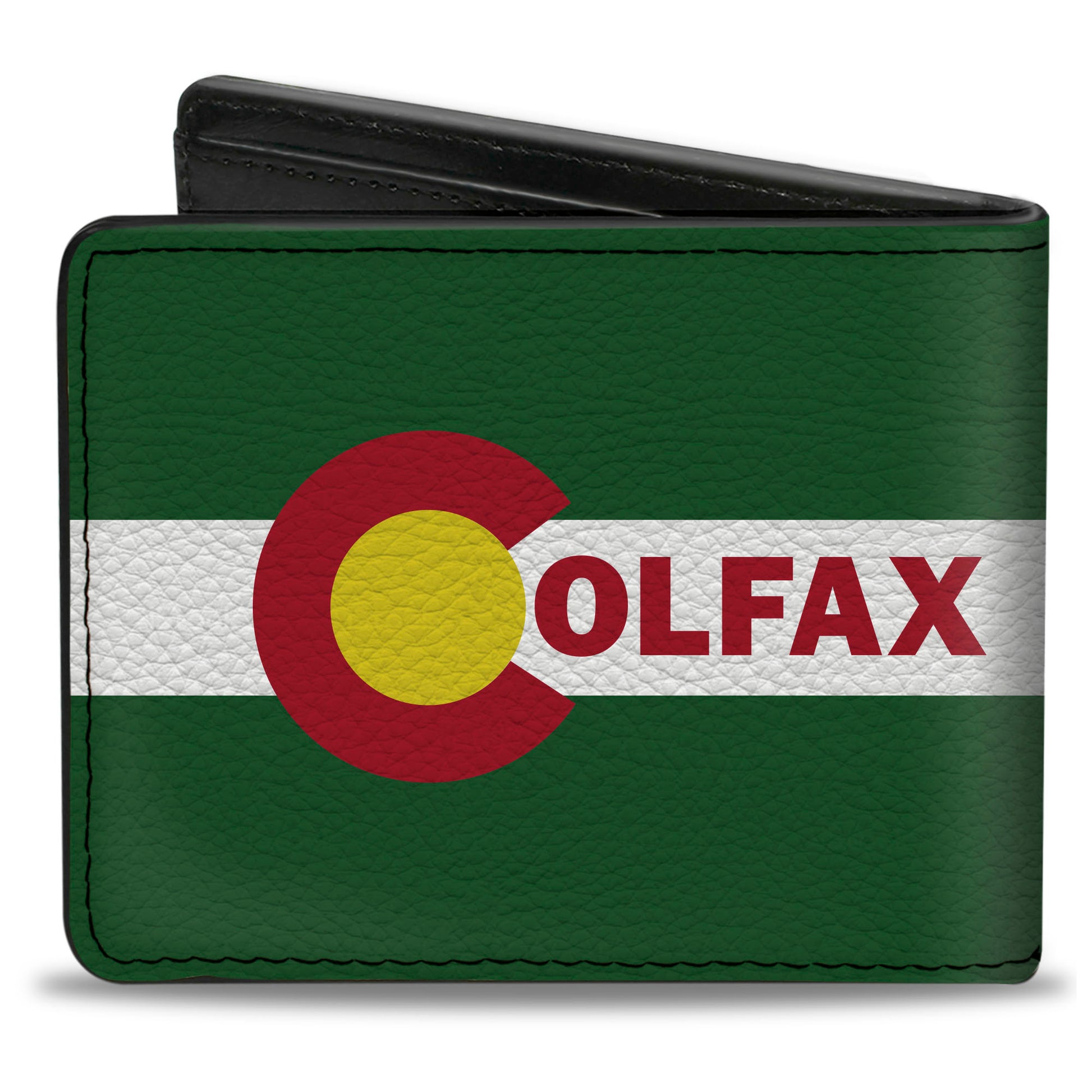 Bi-Fold Wallet - COLFAX Green Stripe Bi-Fold Wallets Buckle-Down