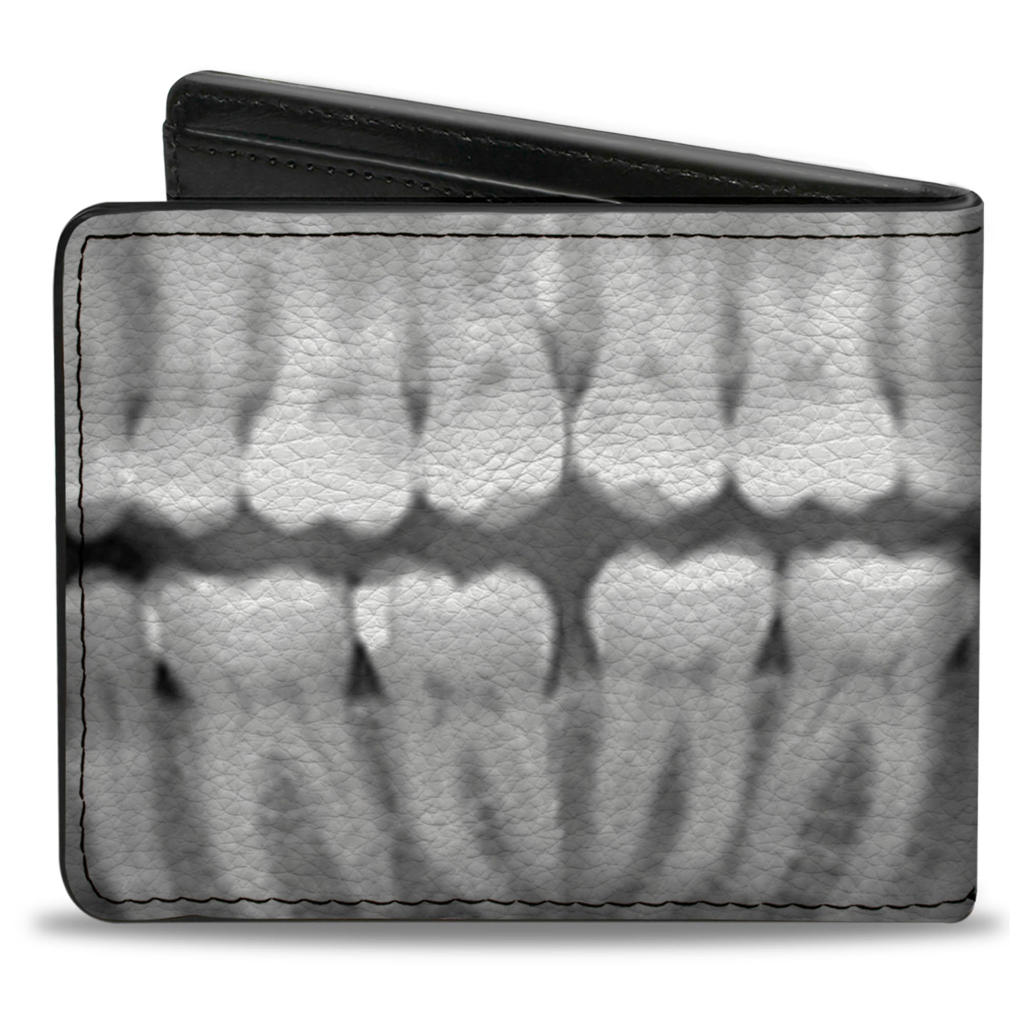 Bi-Fold Wallet - Dental X-Rays Black White Bi-Fold Wallets Buckle-Down