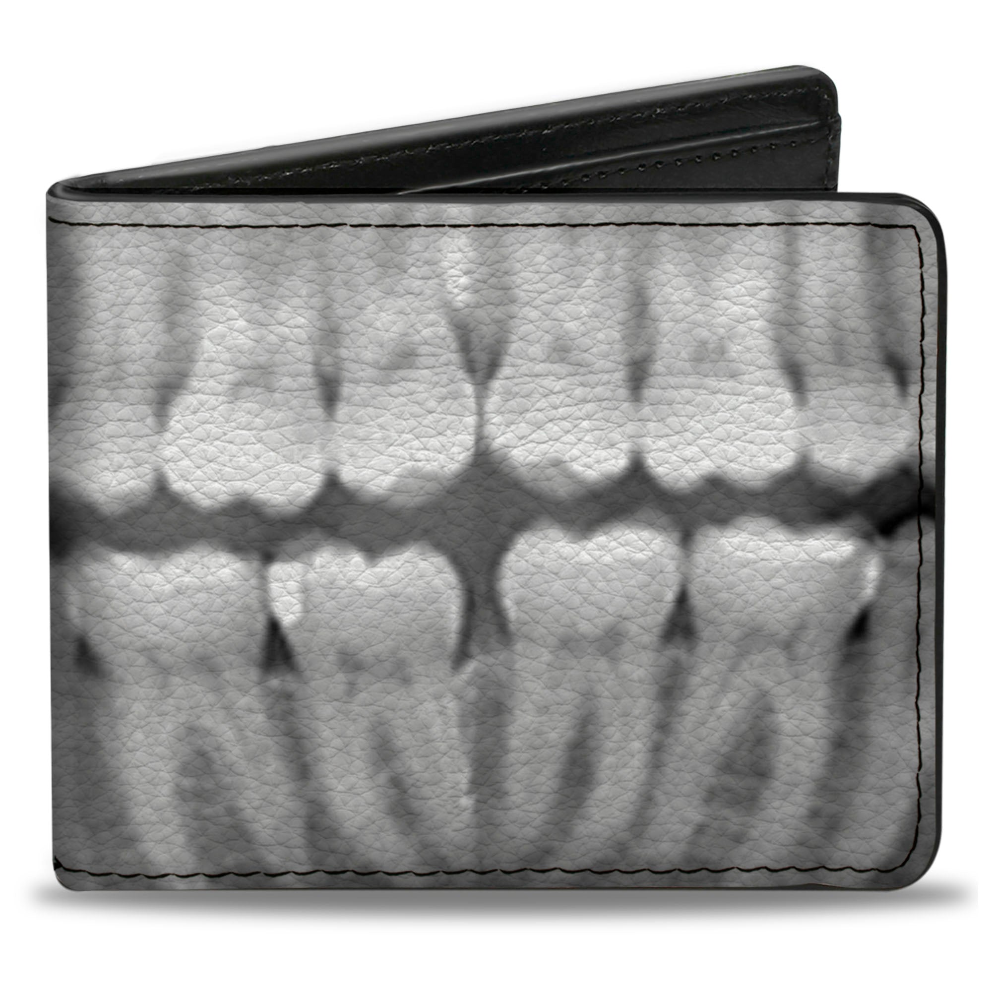 Bi-Fold Wallet - Dental X-Rays Black White Bi-Fold Wallets Buckle-Down