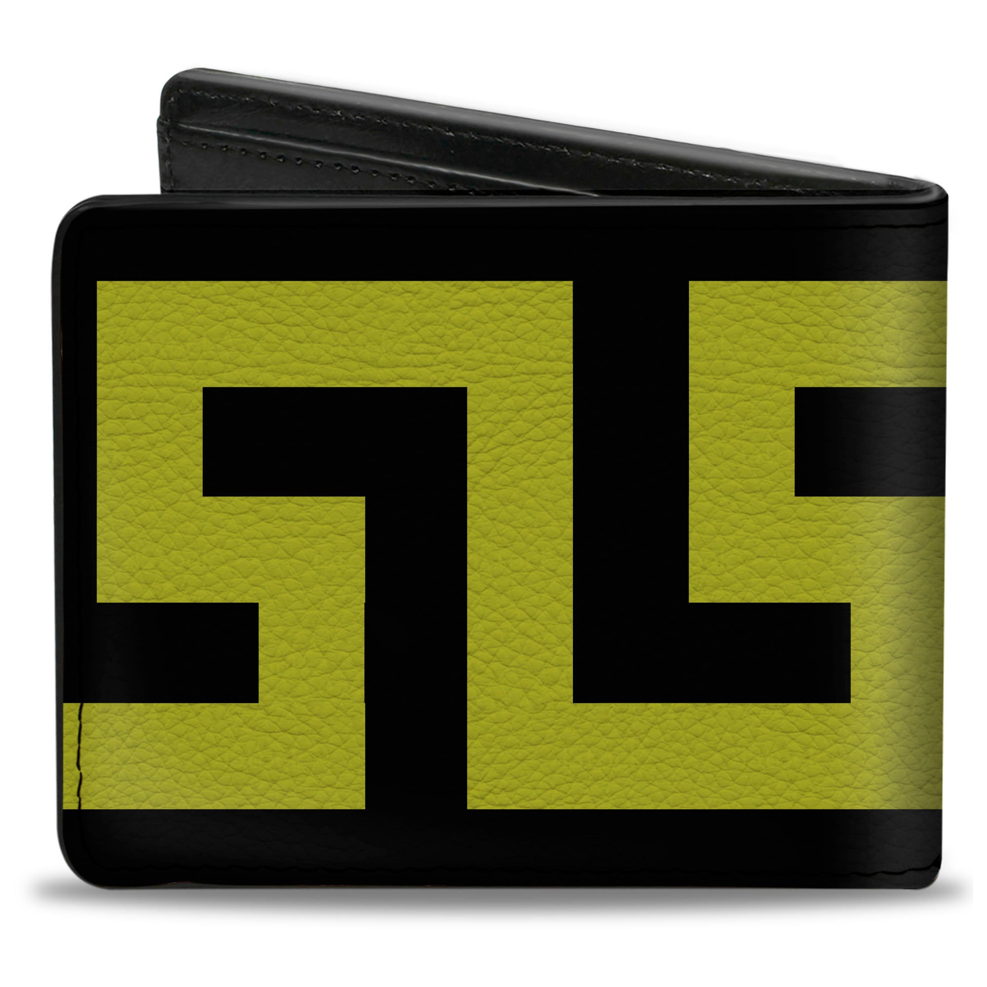 Bi-Fold Wallet - Greek Key Black Olive Bi-Fold Wallets Buckle-Down