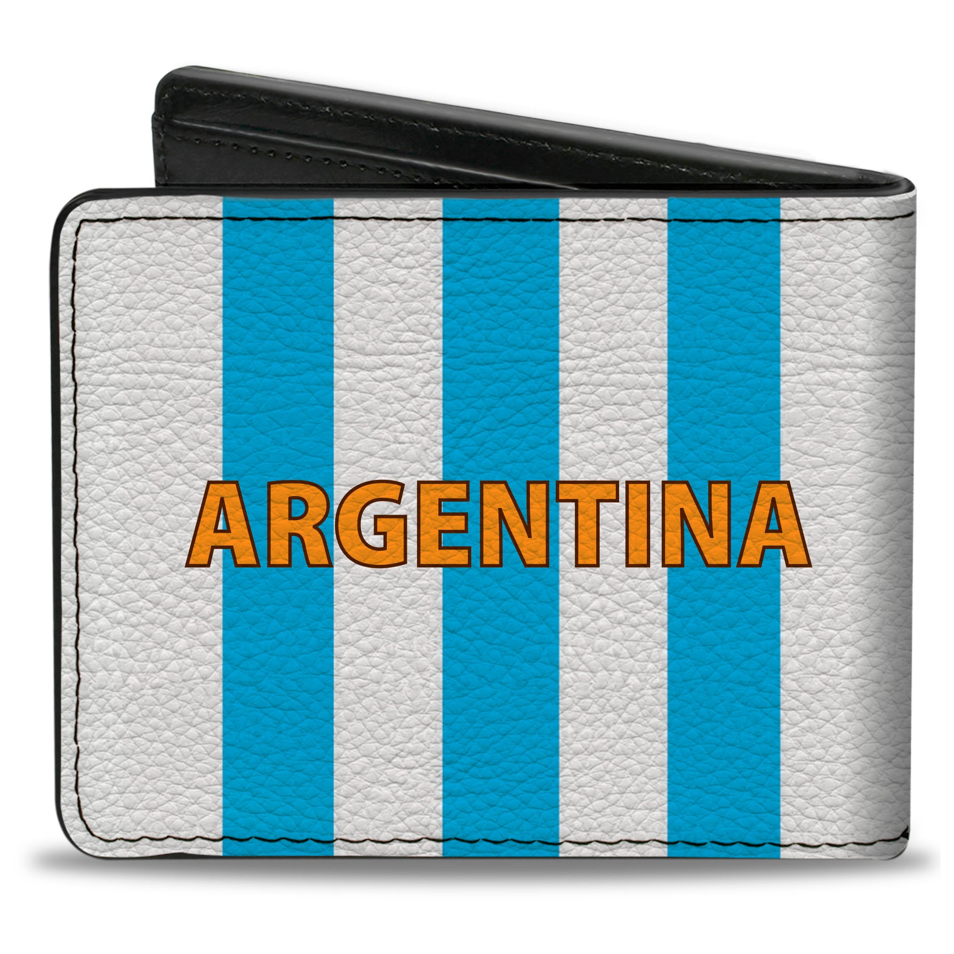 Bi-Fold Wallet - Global Soccer Cup Series Argentina Spirit Flag Bi-Fold Wallets Buckle-Down