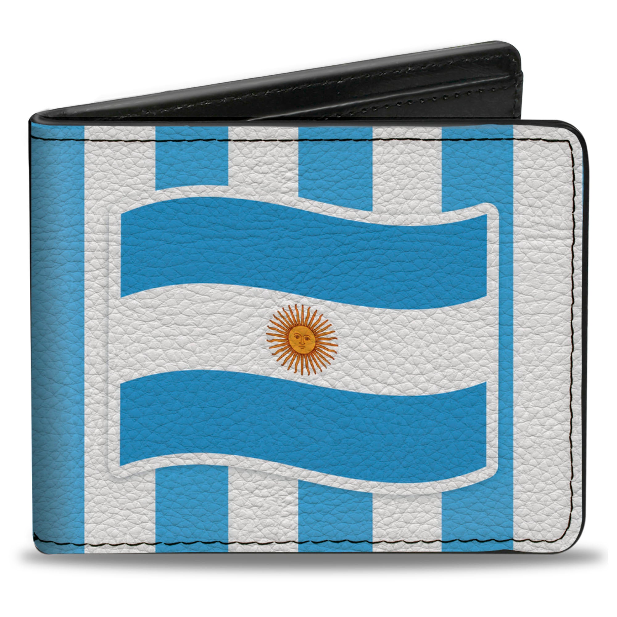 Bi-Fold Wallet - Global Soccer Cup Series Argentina Spirit Flag Bi-Fold Wallets Buckle-Down